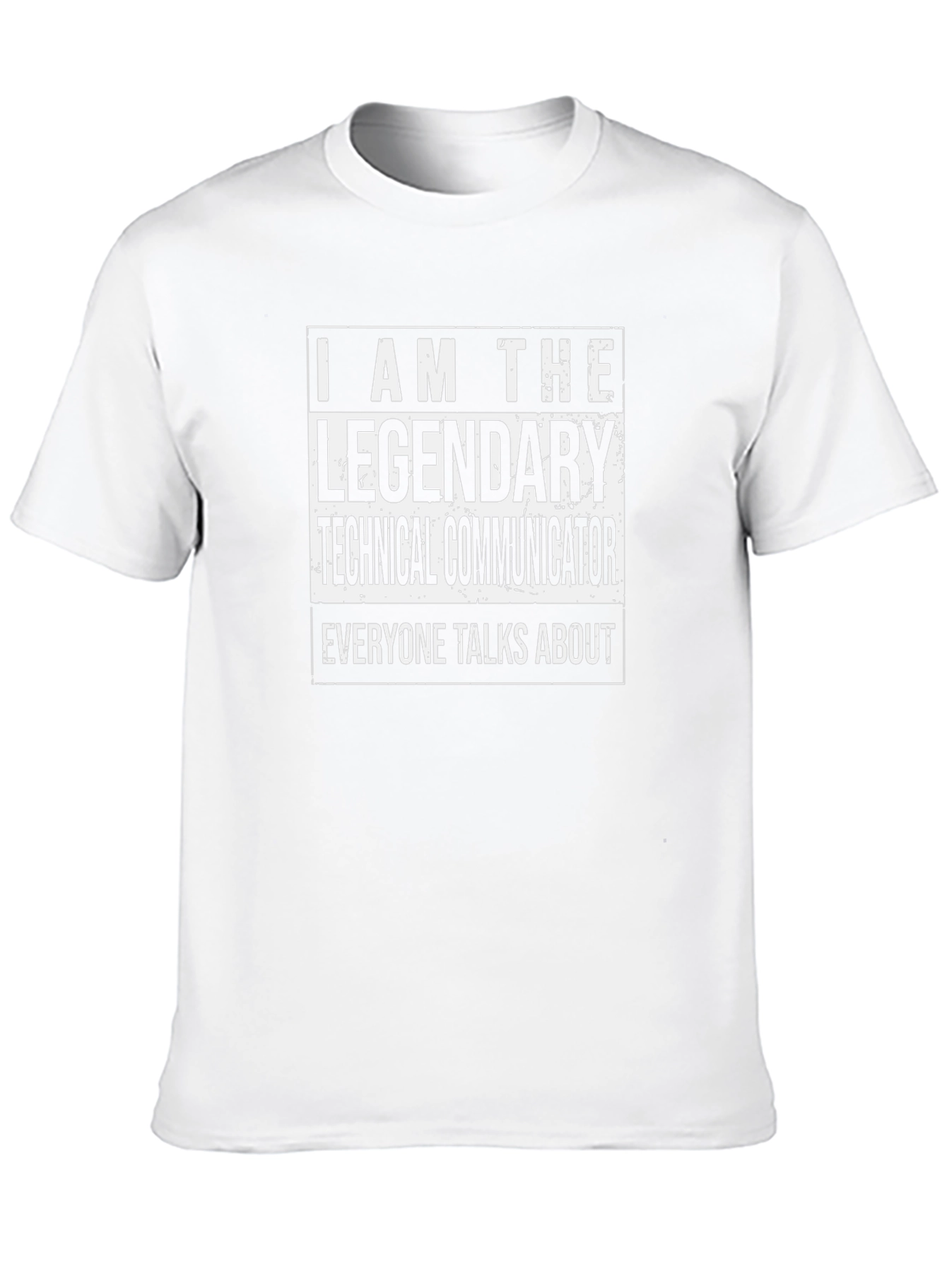 Legendary Technical Communicator Black T-Shirt