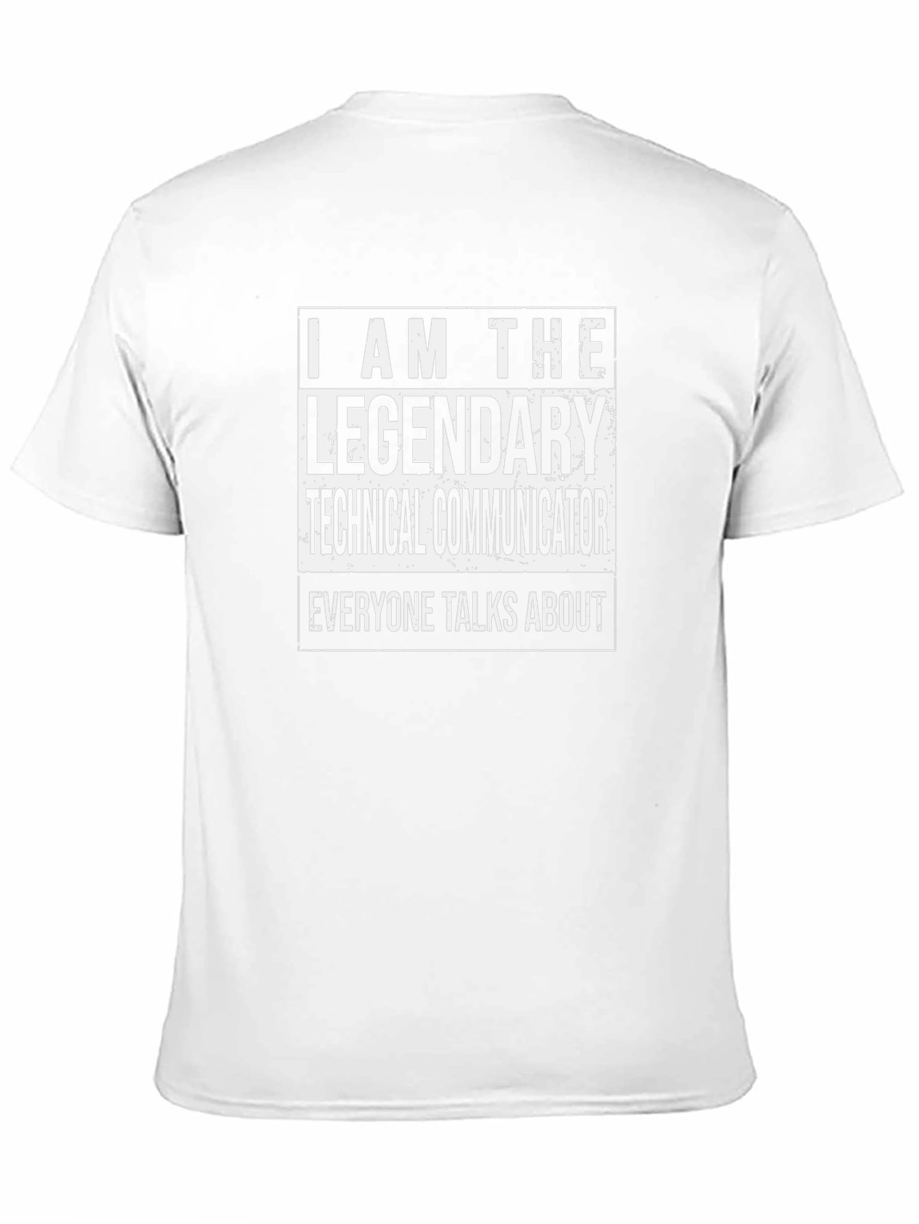 Legendary Technical Communicator Black T-Shirt
