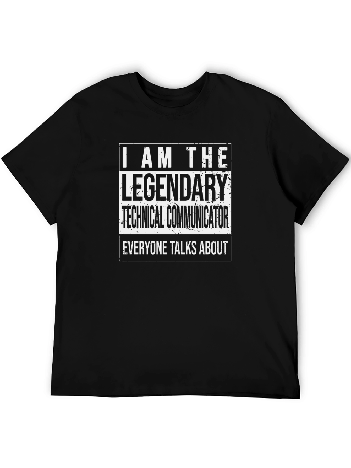Legendary Technical Communicator Black T-Shirt