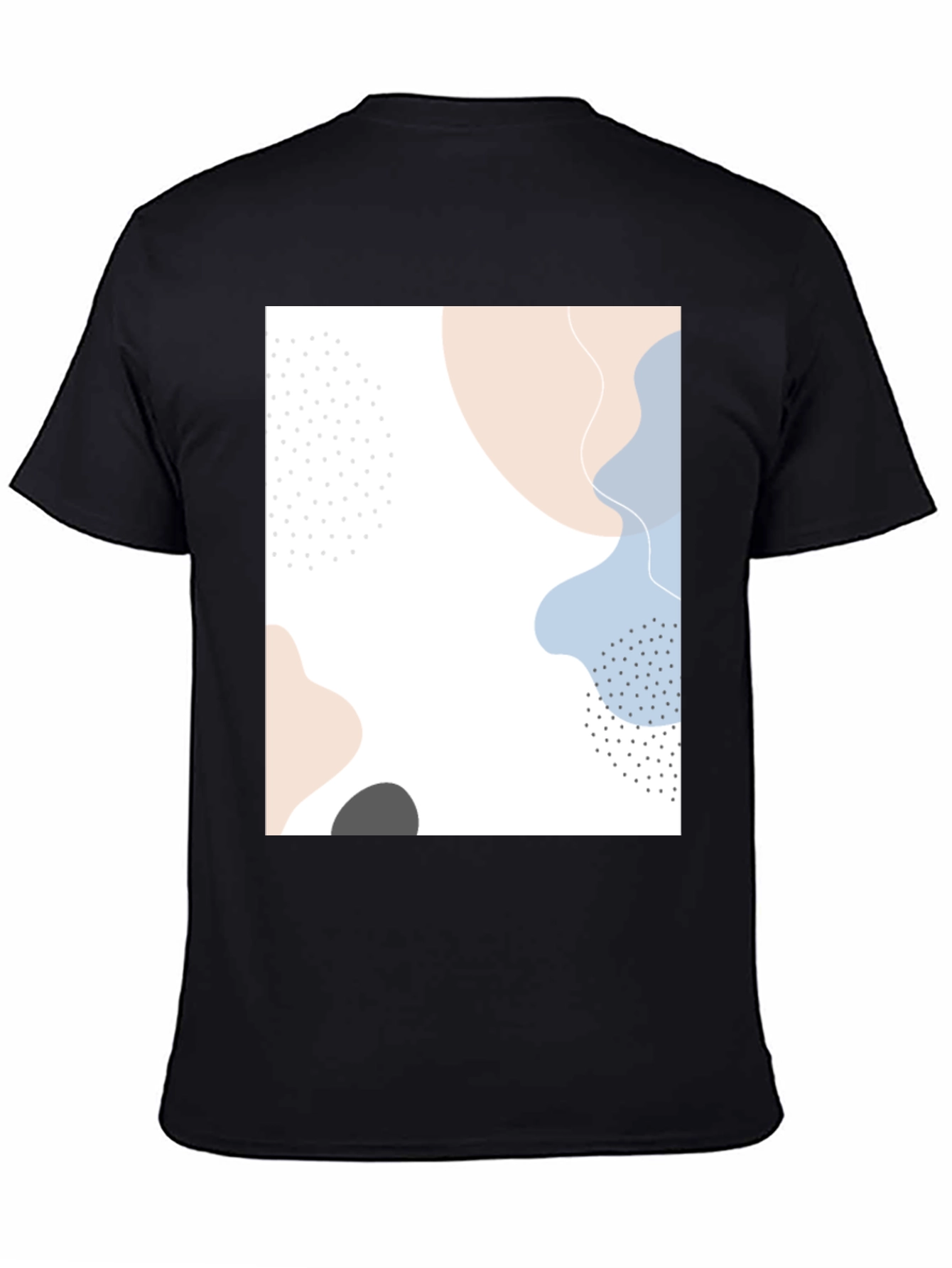 Abstract Art Graphic Tee - Modern Casual Shirt