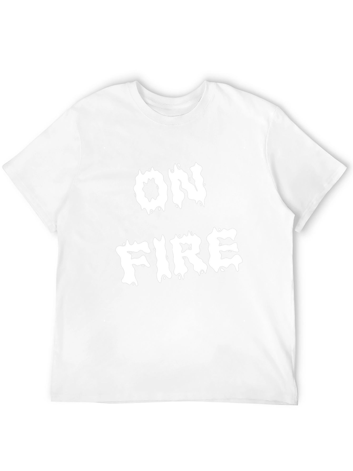 On Fire Graphic Tee - Black