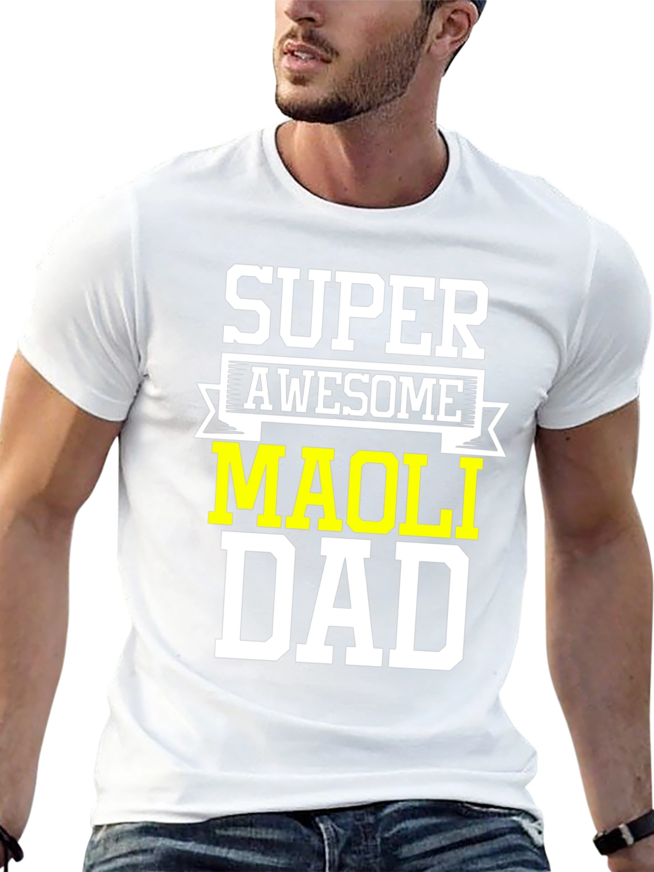 Super Awesome Maoli Dad T-Shirt