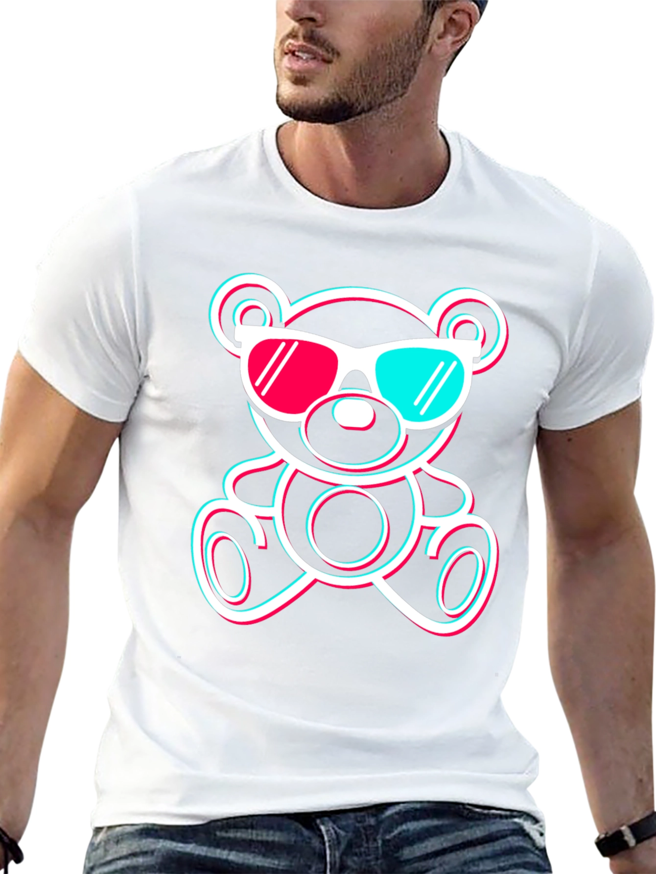 Cool Bear T-Shirt - Stylish Graphic Tee