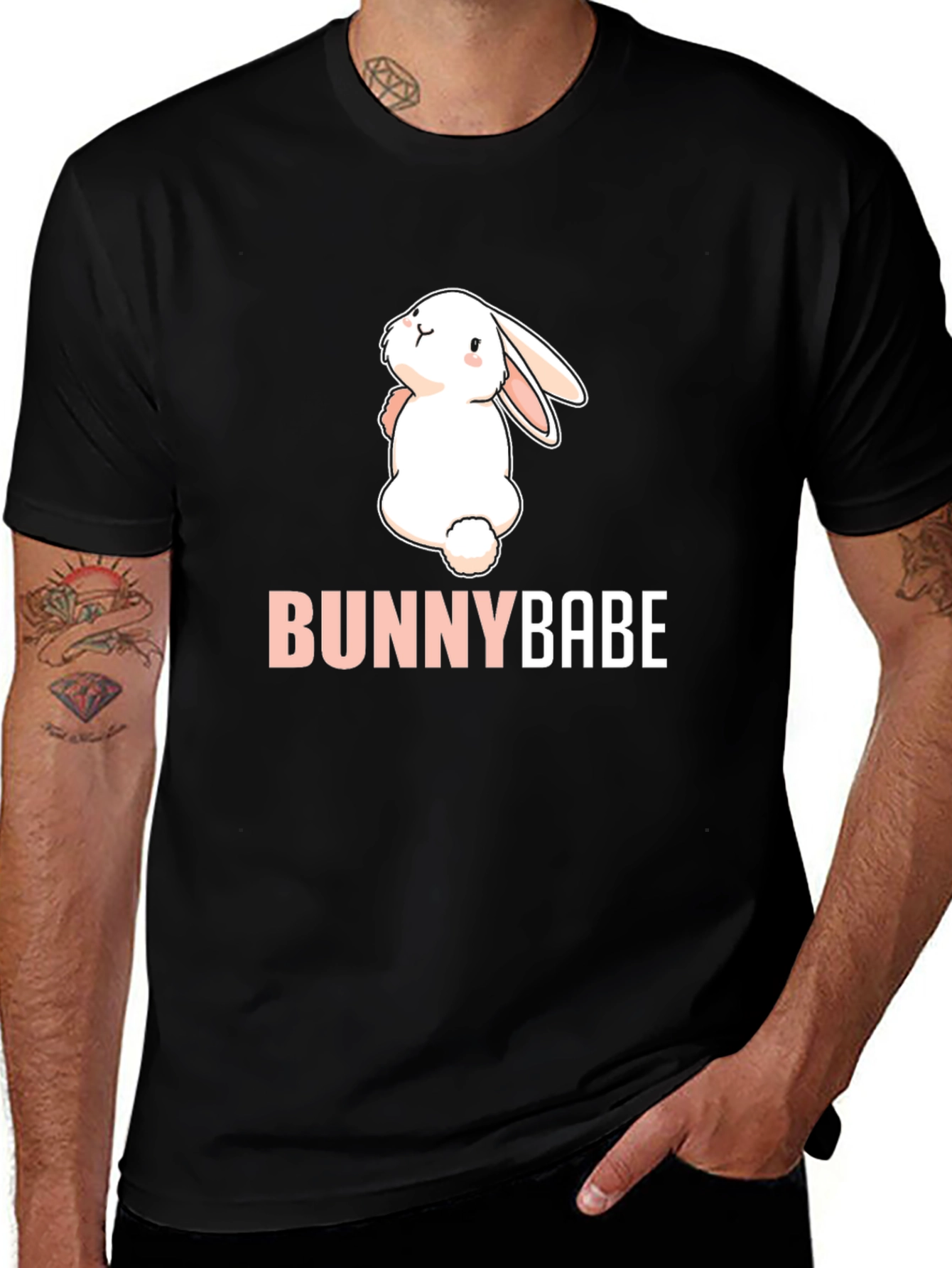 Bunny Babe T-Shirt - Cute Rabbit Design