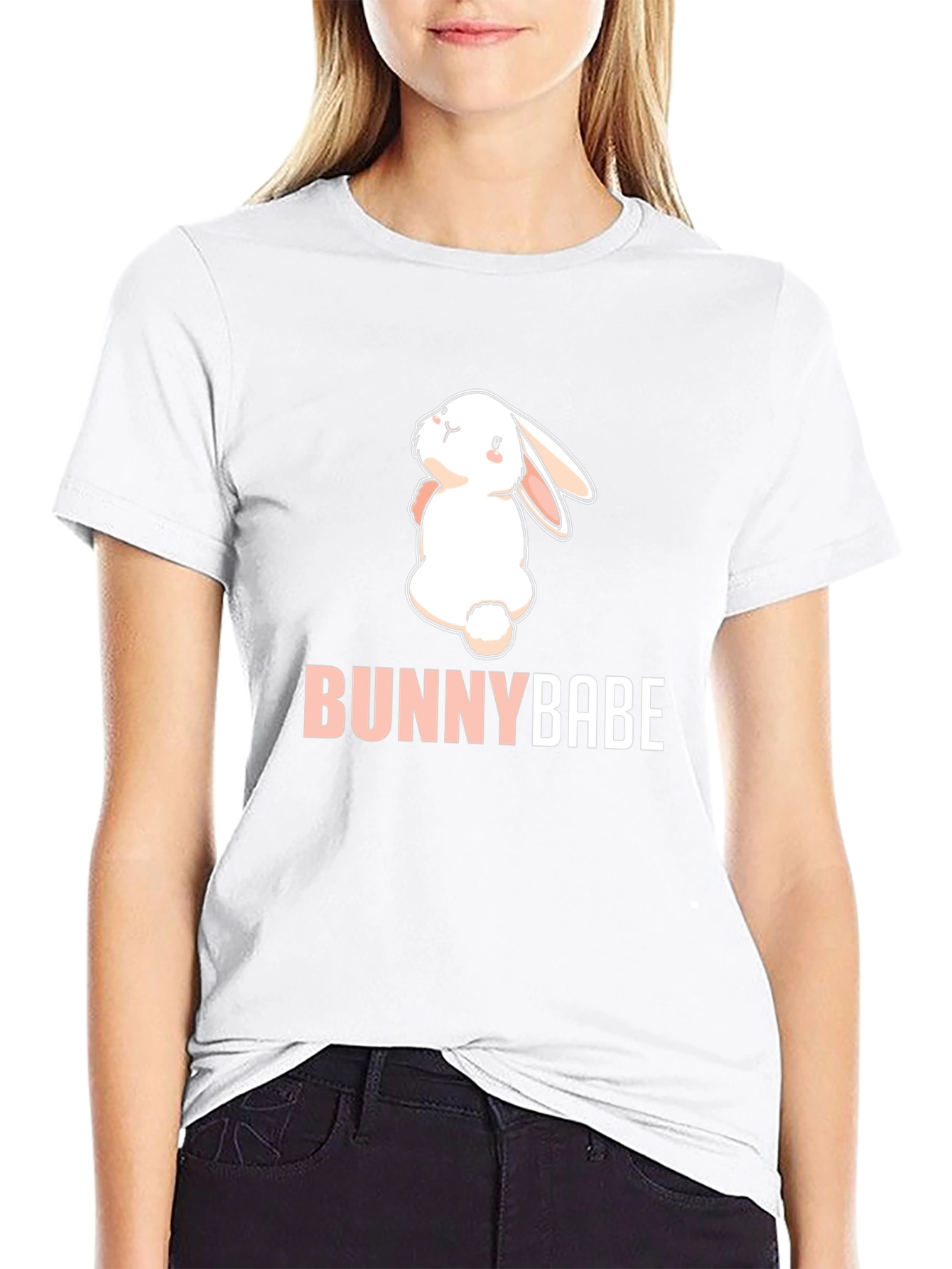 Bunny Babe T-Shirt - Cute Rabbit Design