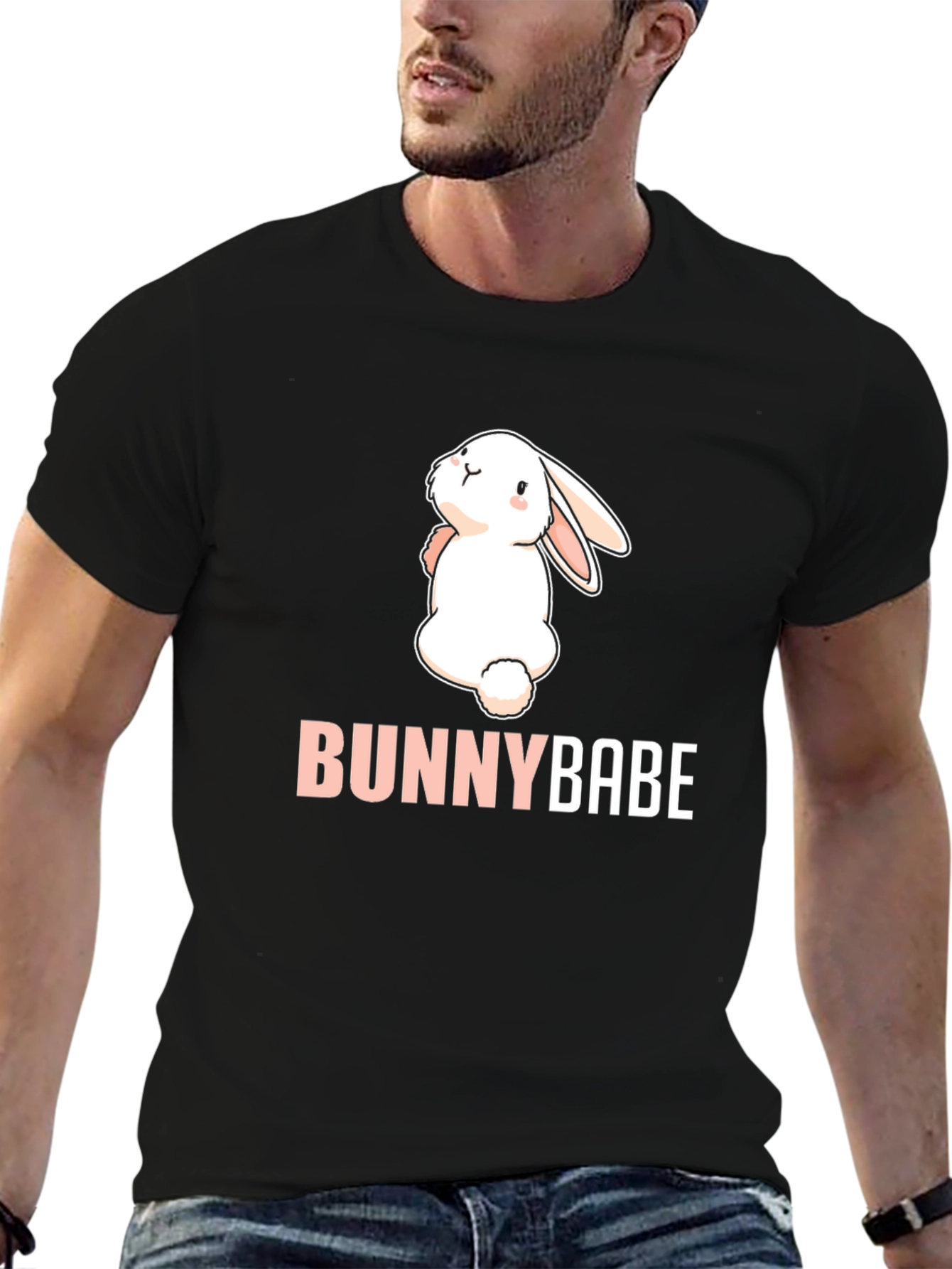 Bunny Babe T-Shirt - Cute Rabbit Design