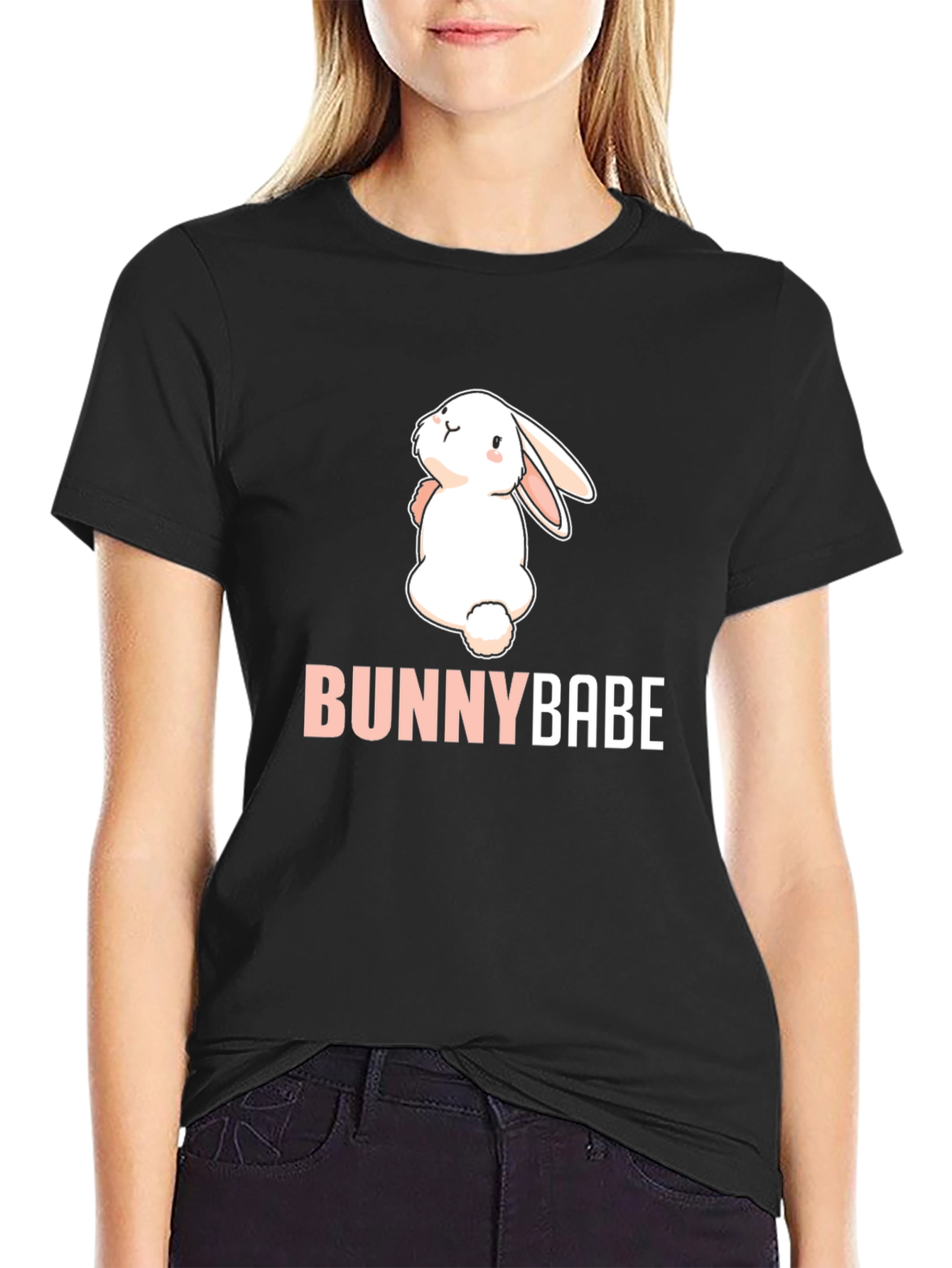 Bunny Babe T-Shirt - Cute Rabbit Design