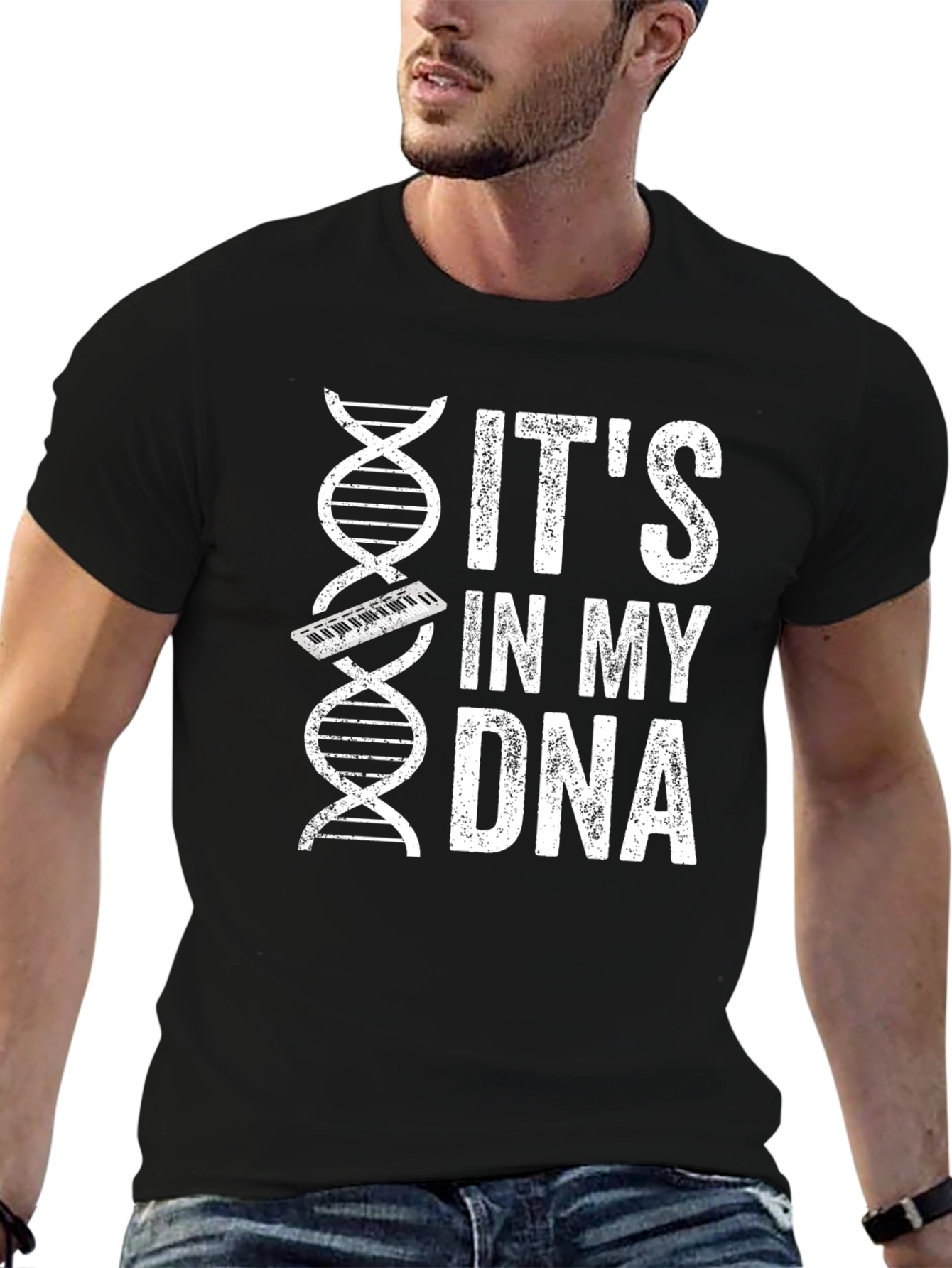 Its in My DNA Piano Player T-Shirt