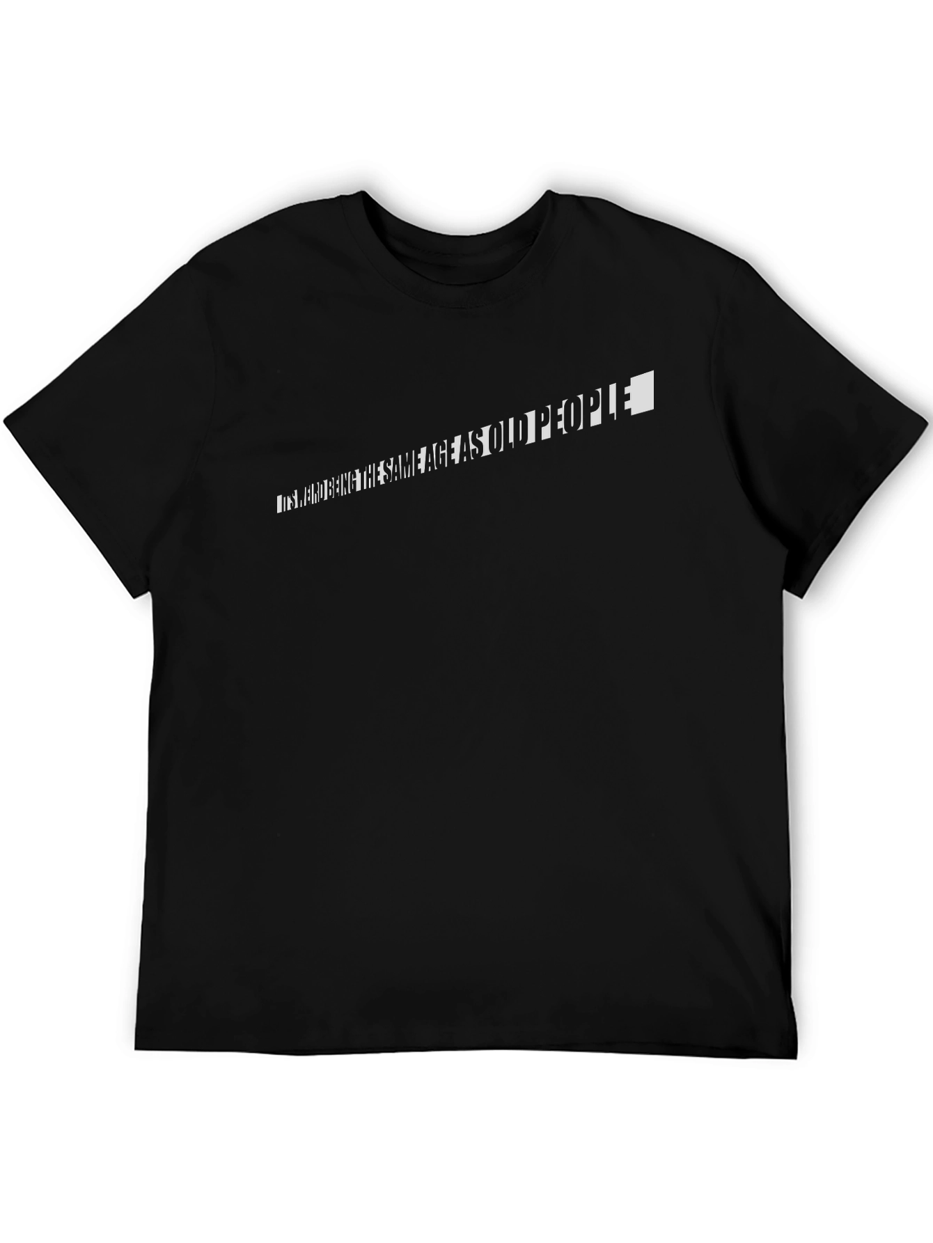 Humorous Old People Graphic T-Shirt