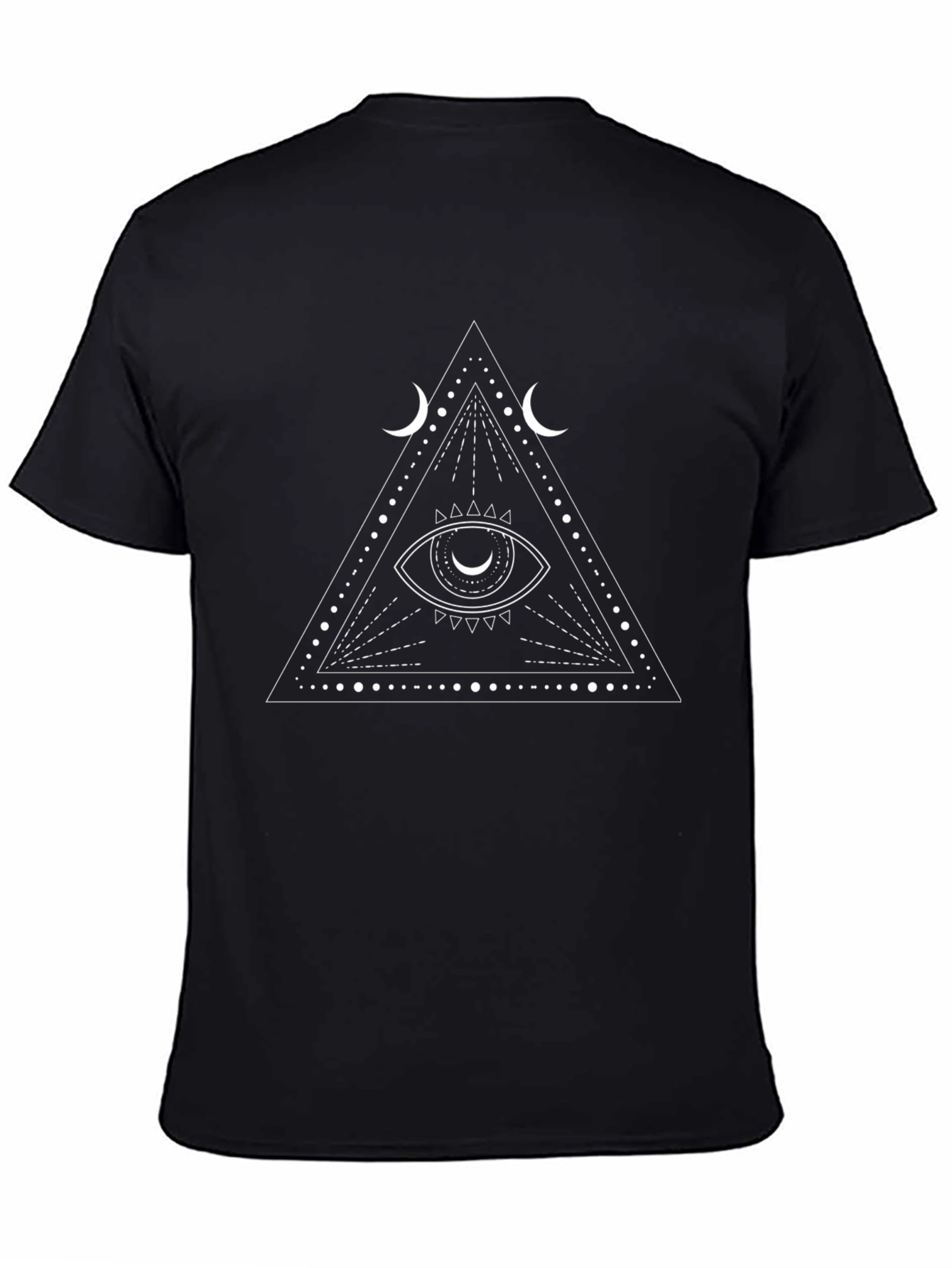 Mystic Eye Graphic Black T-Shirt