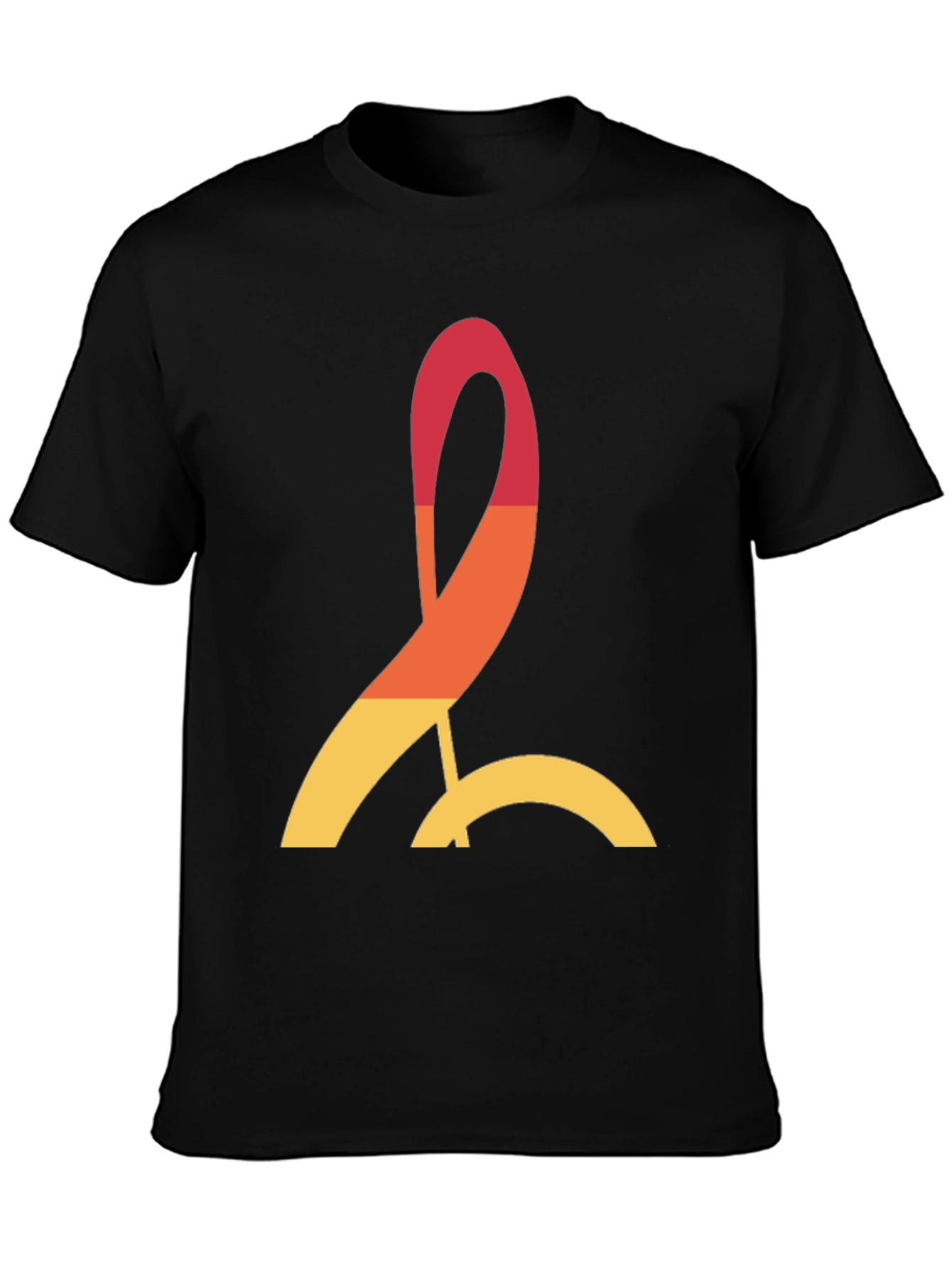 Stylish Graphic Tee - Abstract Design
