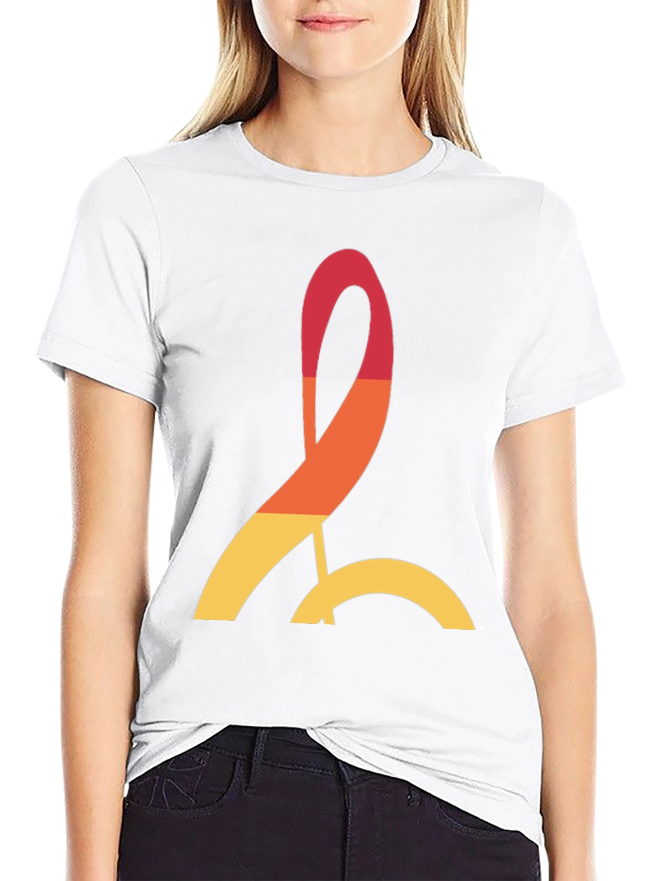 Stylish Graphic Tee - Abstract Design