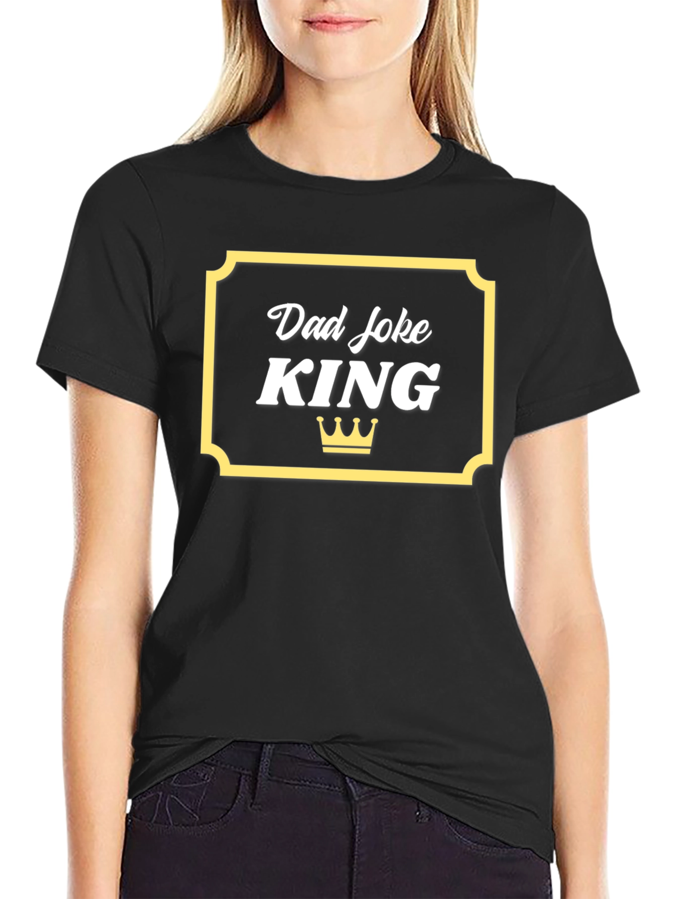 Dad Joke King T-Shirt - Funny Fathers Day Gift