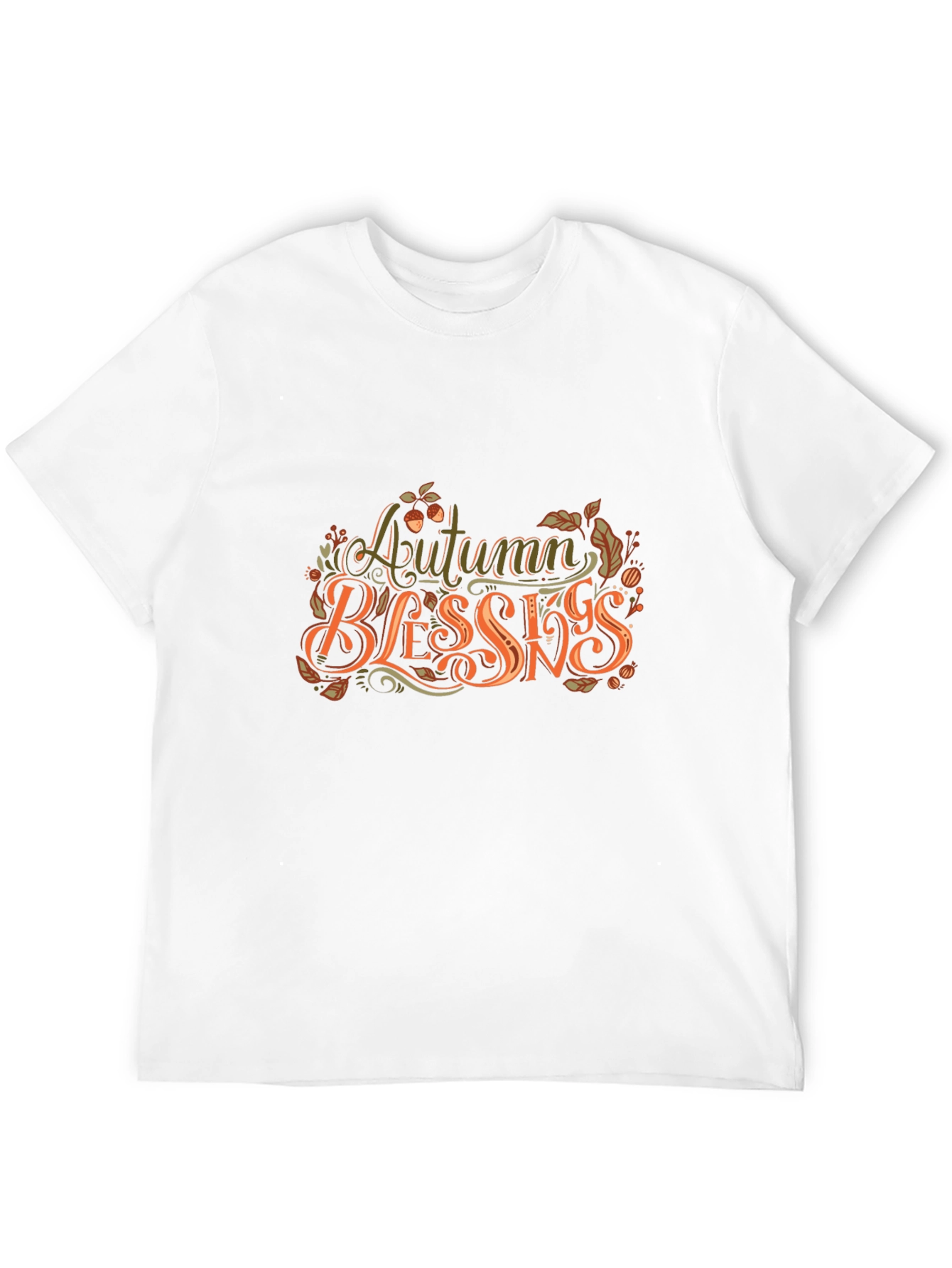 Autumn Blessings Graphic Tee - Fall Season Shirt
