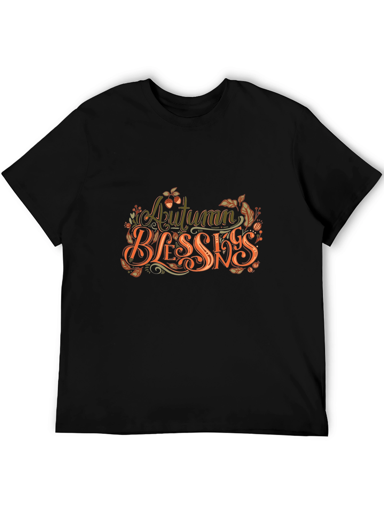 Autumn Blessings Graphic Tee - Fall Season Shirt