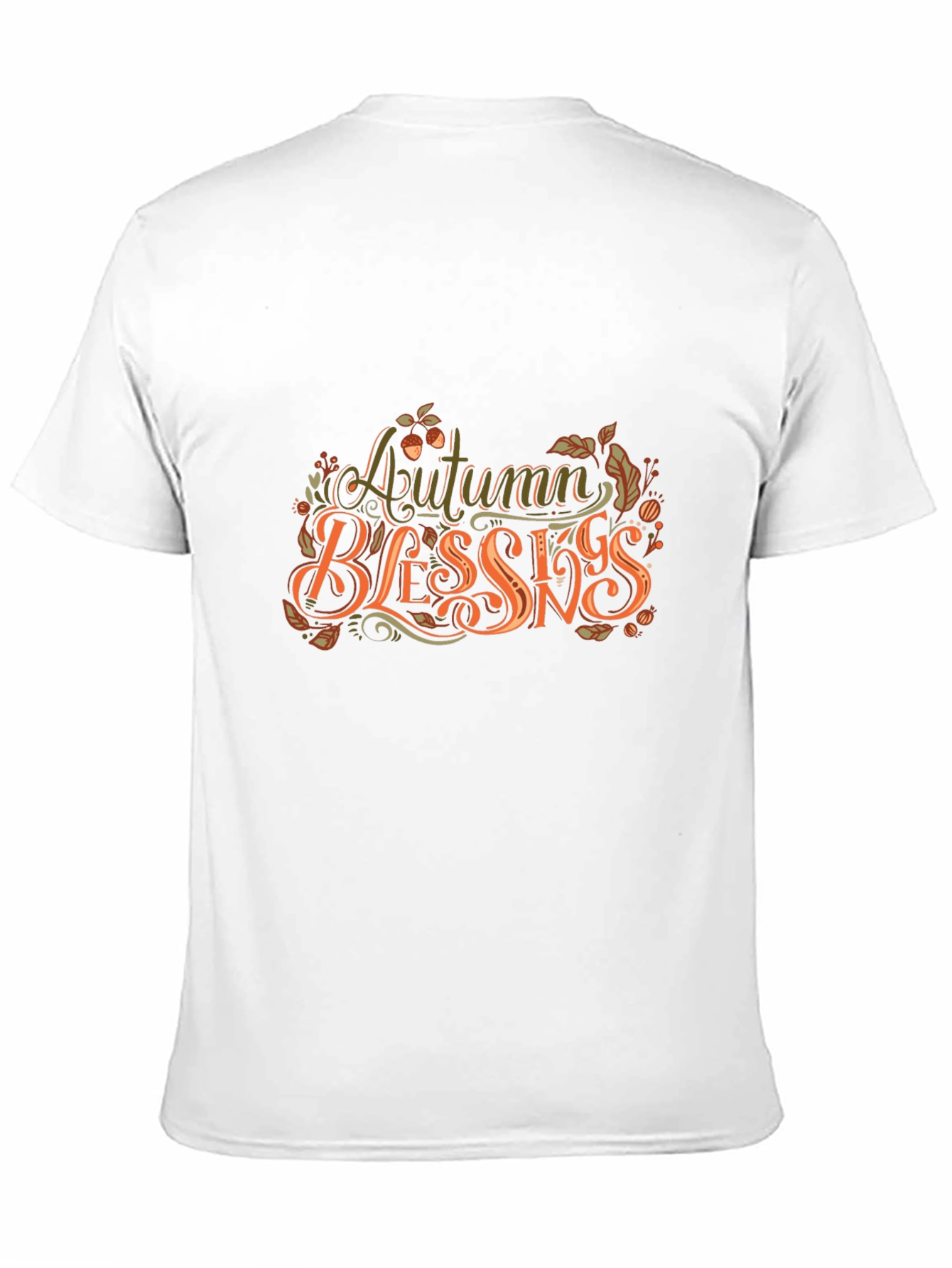 Autumn Blessings Graphic Tee - Fall Season Shirt