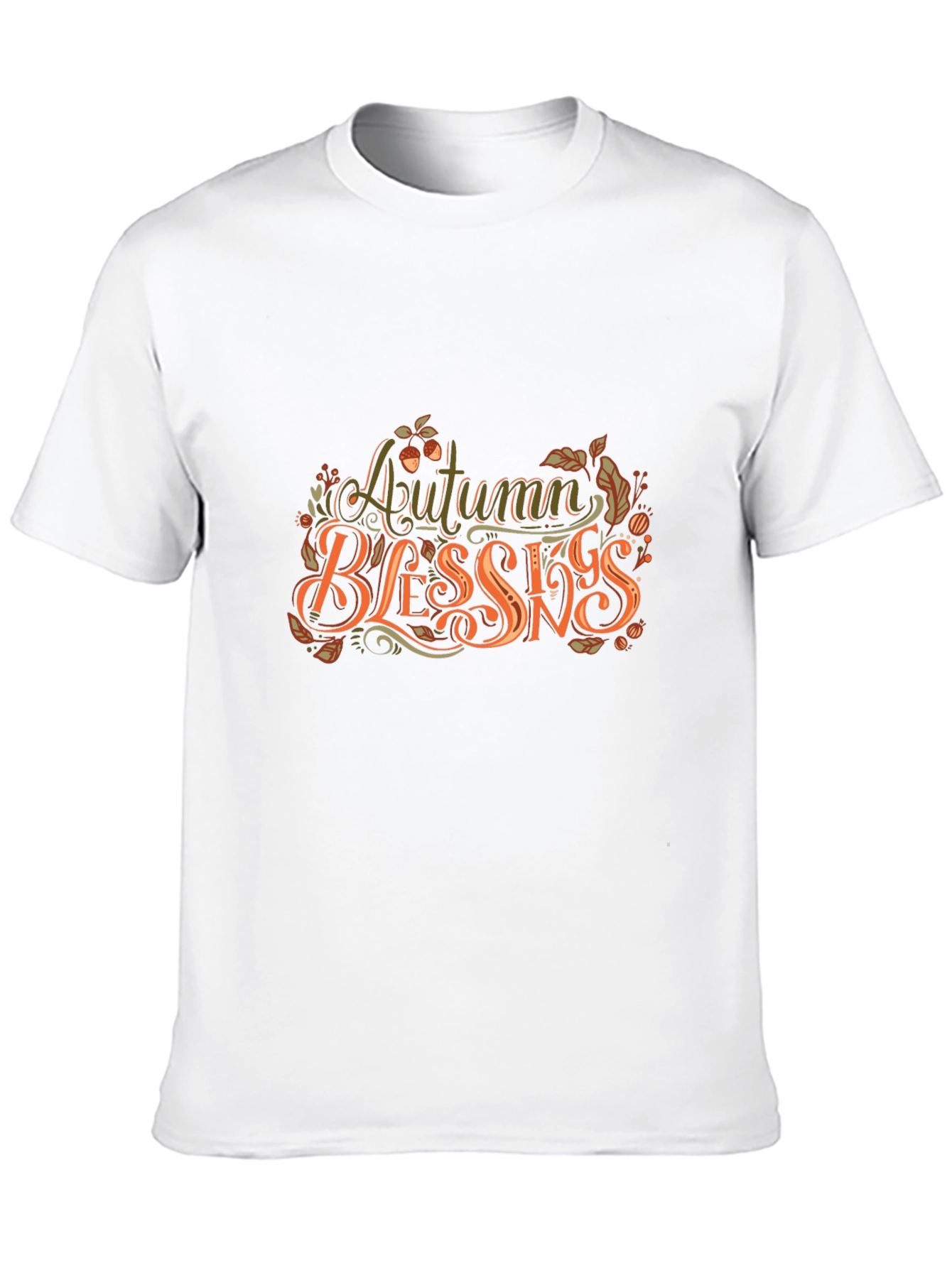 Autumn Blessings Graphic Tee - Fall Season Shirt
