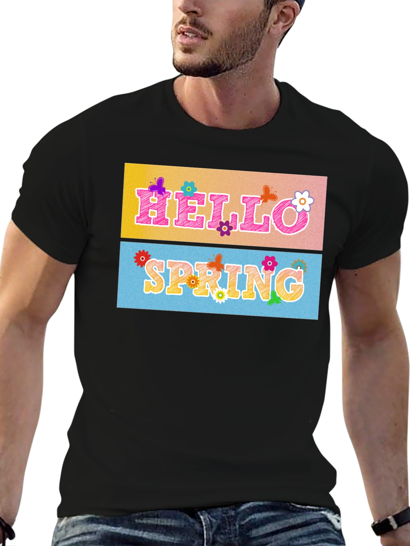 Hello Spring Graphic Tee