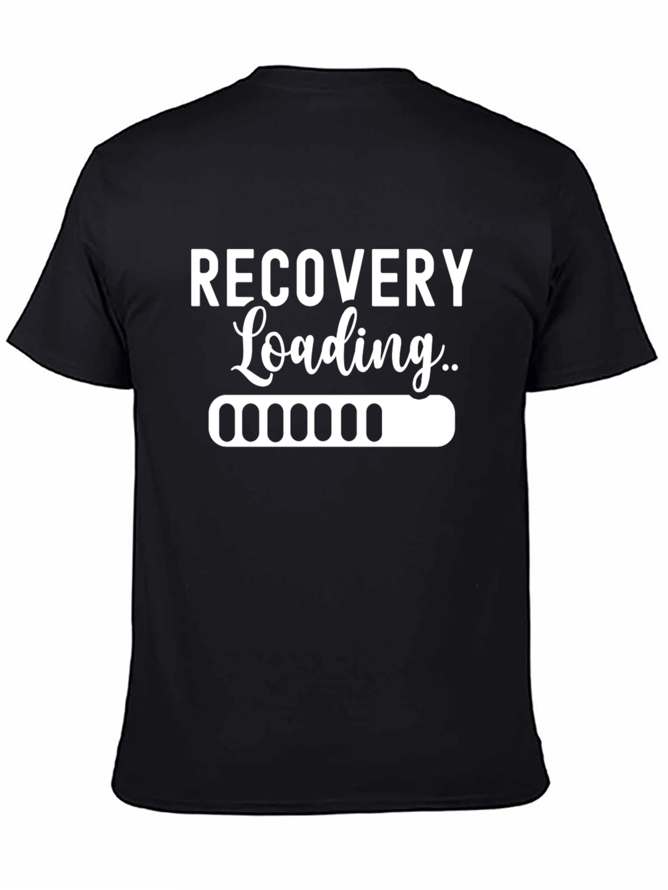 Recovery Loading T-Shirt - Black Graphic Tee