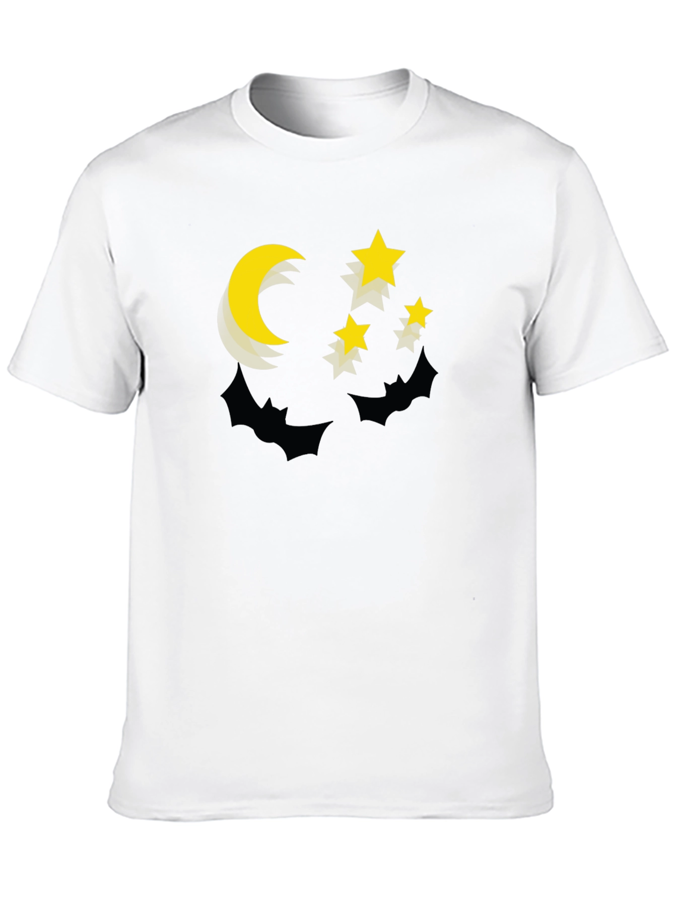 Moon and Stars Graphic Tee - Spooky Season