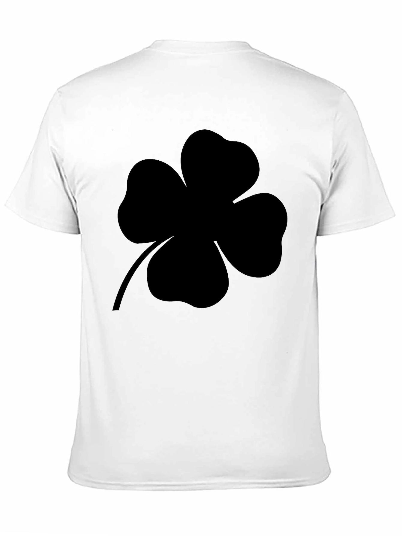 Black Clover T-Shirt - Lucky Four Leaf Design