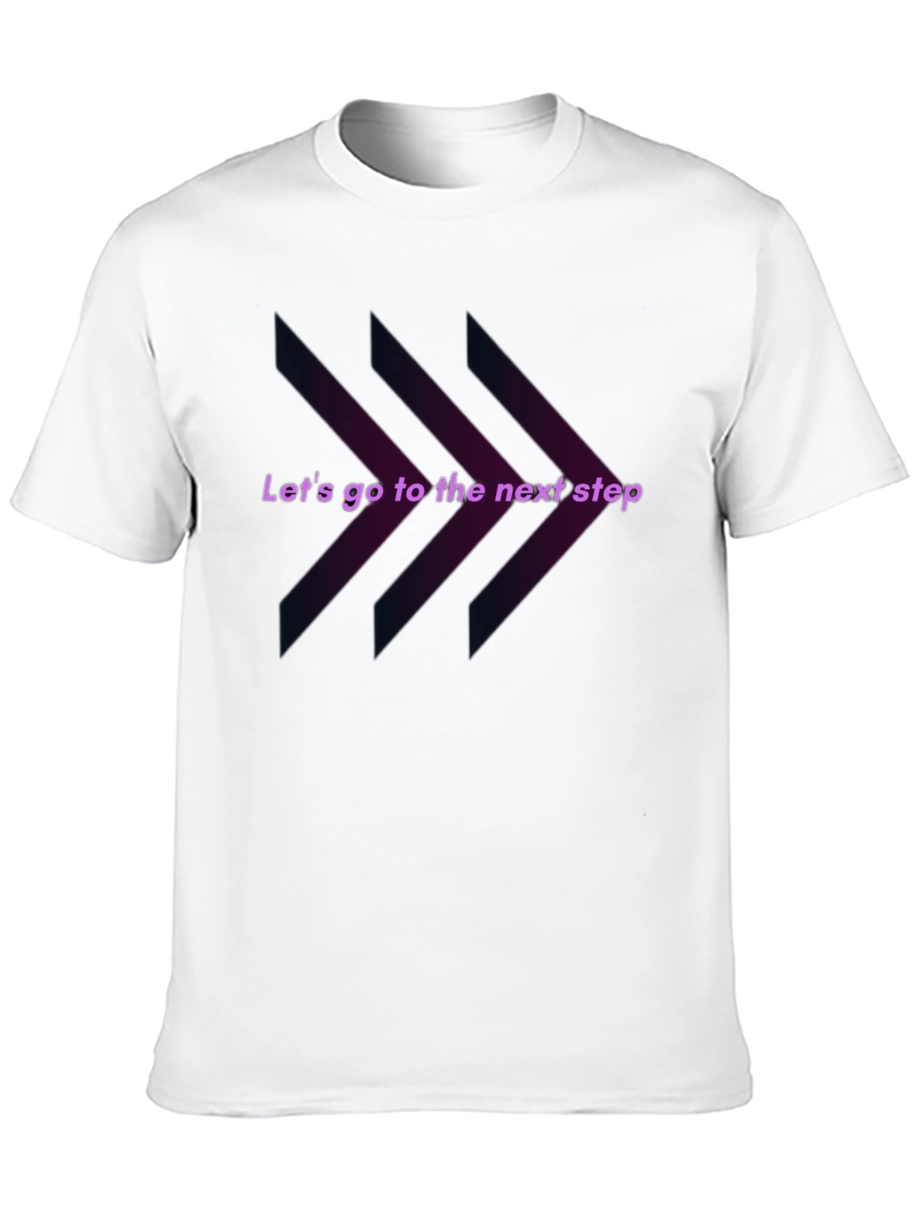 Next Step Graphic Tee - Black