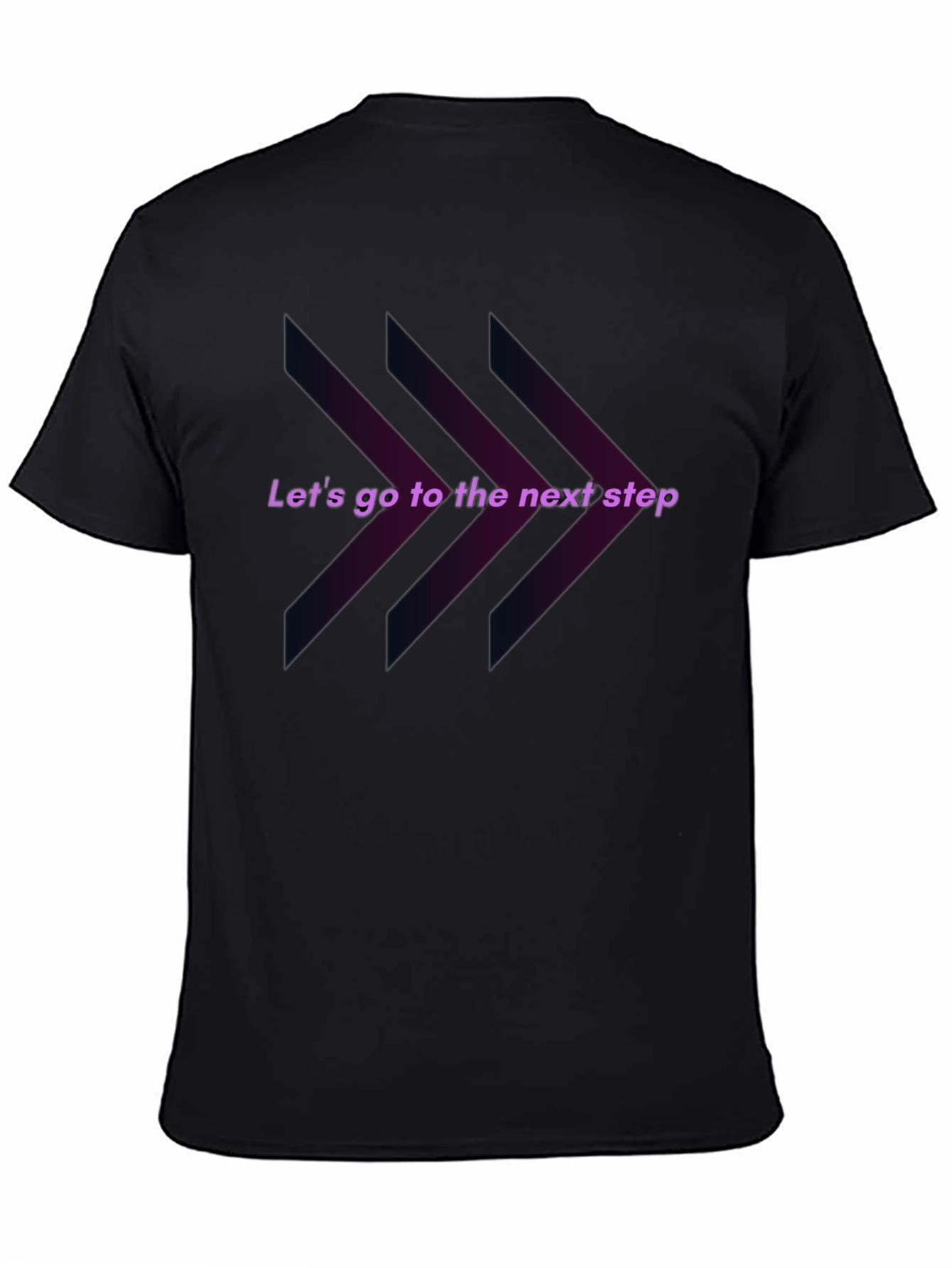 Next Step Graphic Tee - Black