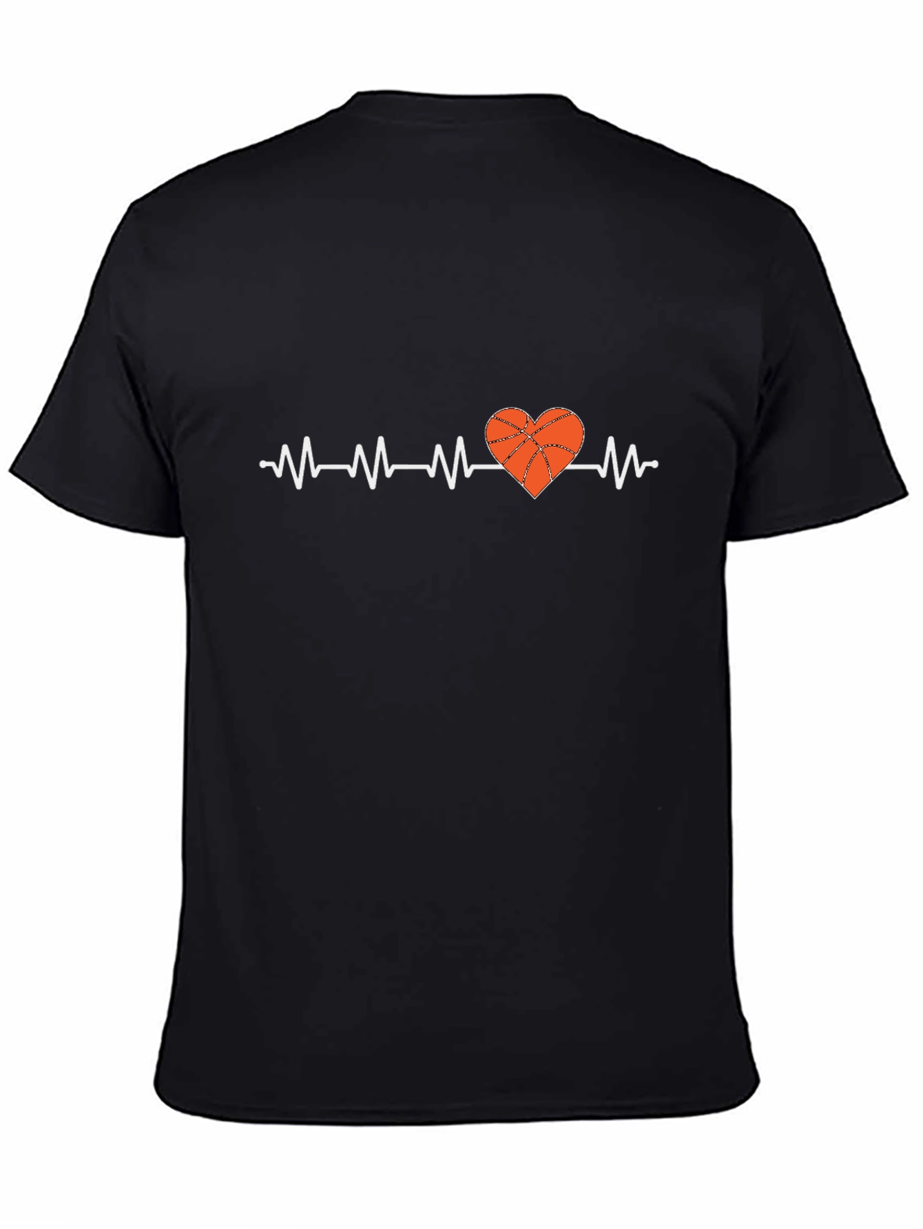 Heartbeat Basketball Heart T-Shirt