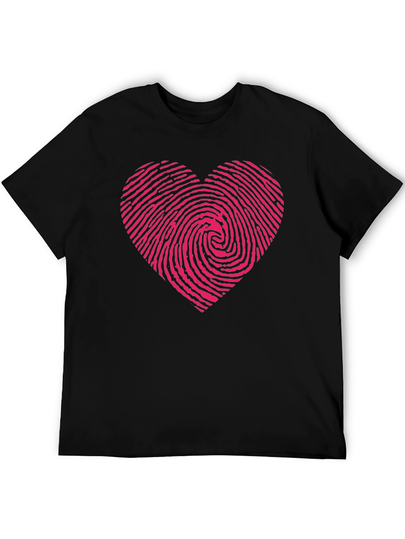 Heart Fingerprint Graphic Tee