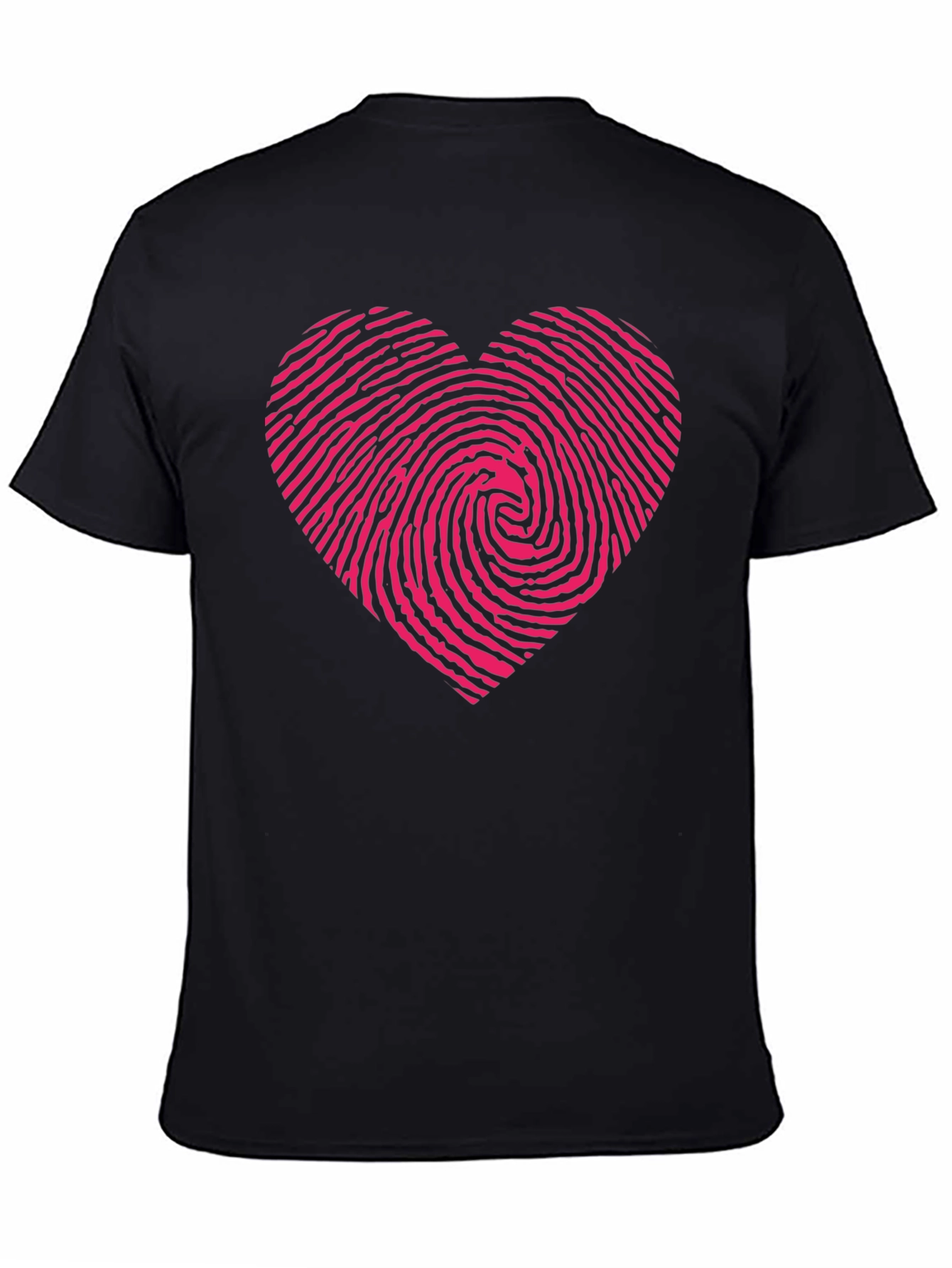 Heart Fingerprint Graphic Tee