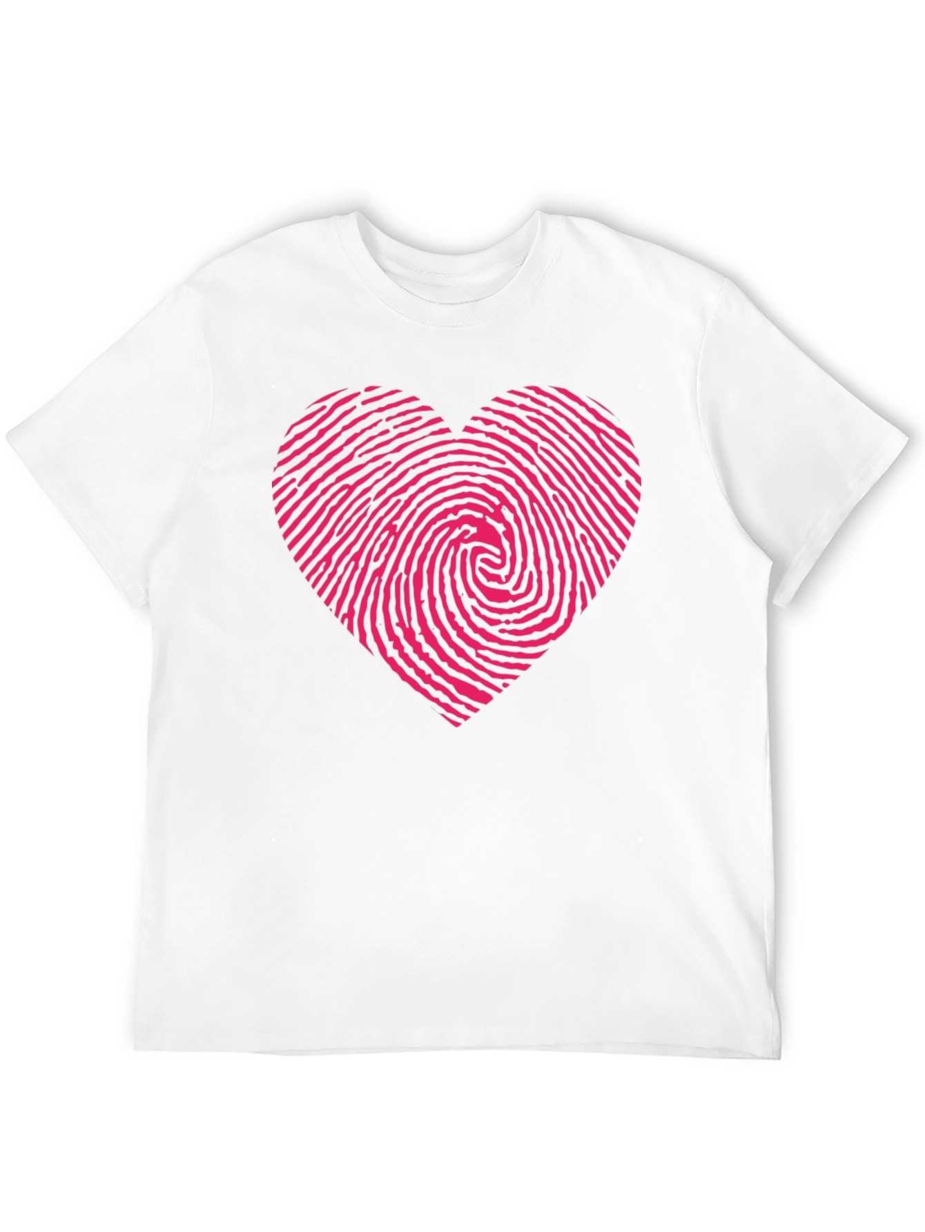 Heart Fingerprint Graphic Tee