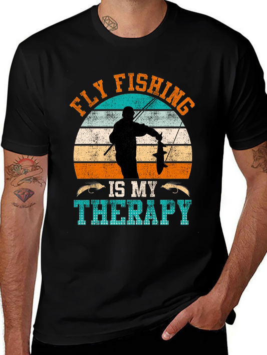 Fly Fishing is My Therapy T-Shirt