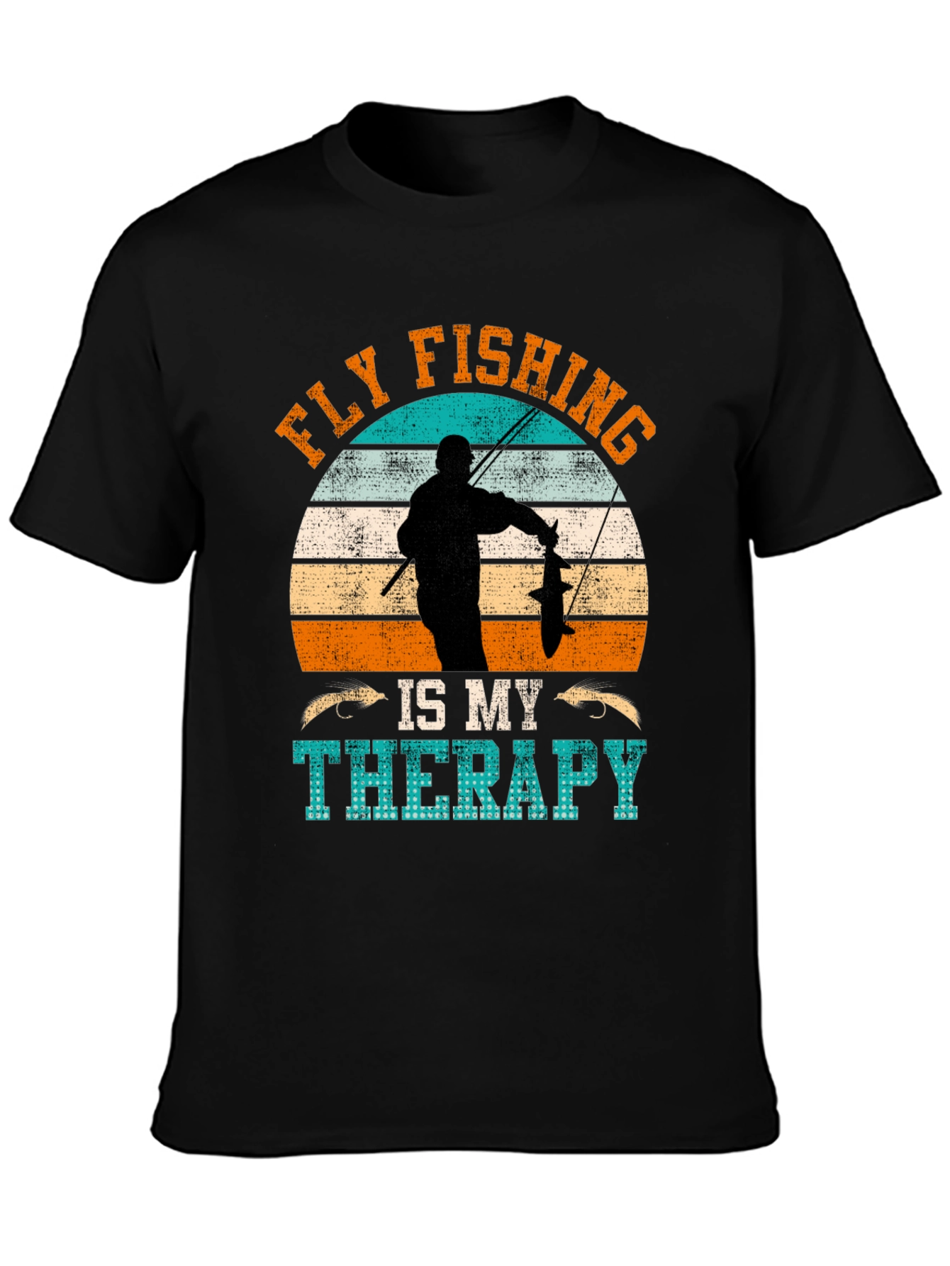 Fly Fishing is My Therapy T-Shirt