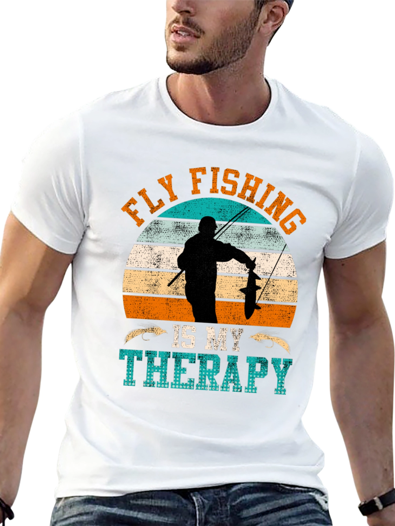 Fly Fishing is My Therapy T-Shirt