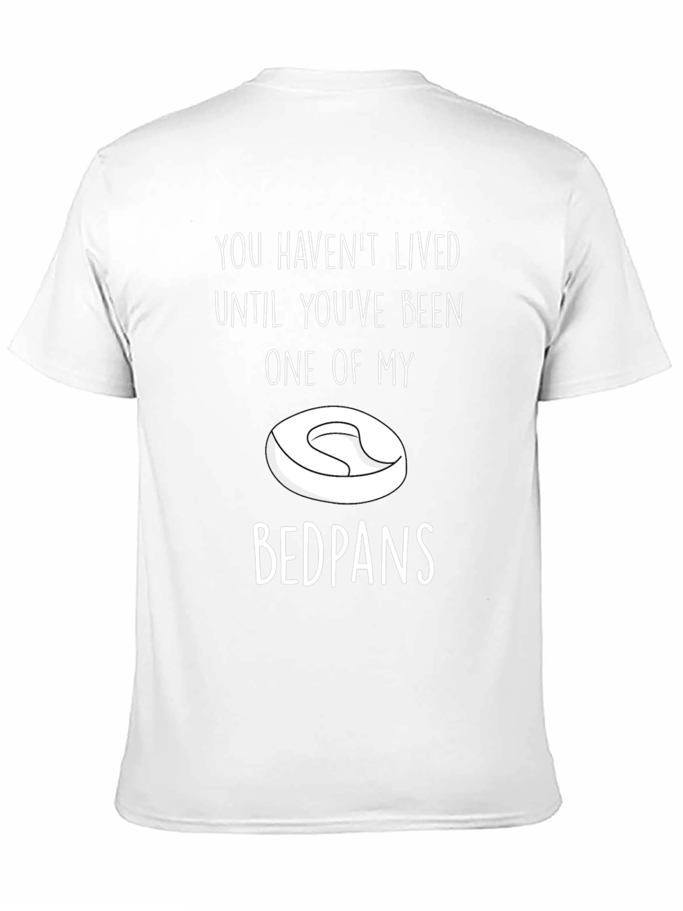 Funny Bedpans Graphic T-Shirt