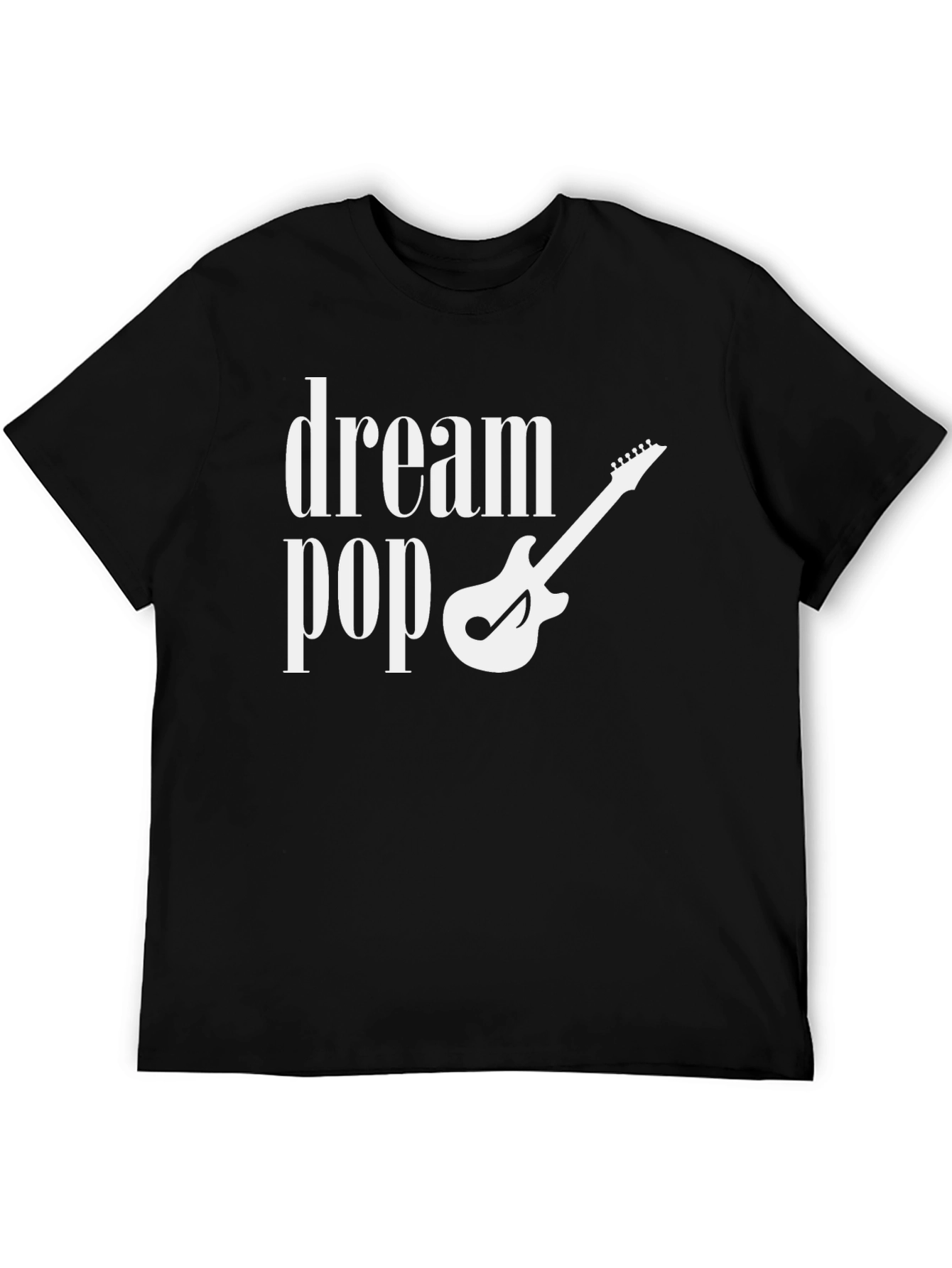Dream Pop Guitar Graphic T-Shirt - Music Lover Tee