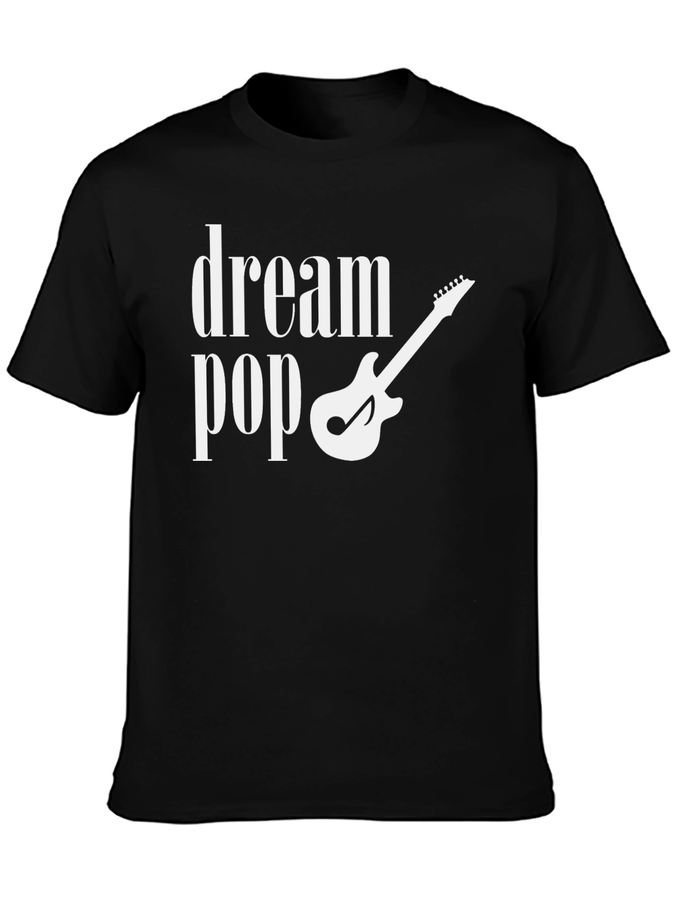 Dream Pop Guitar Graphic T-Shirt - Music Lover Tee