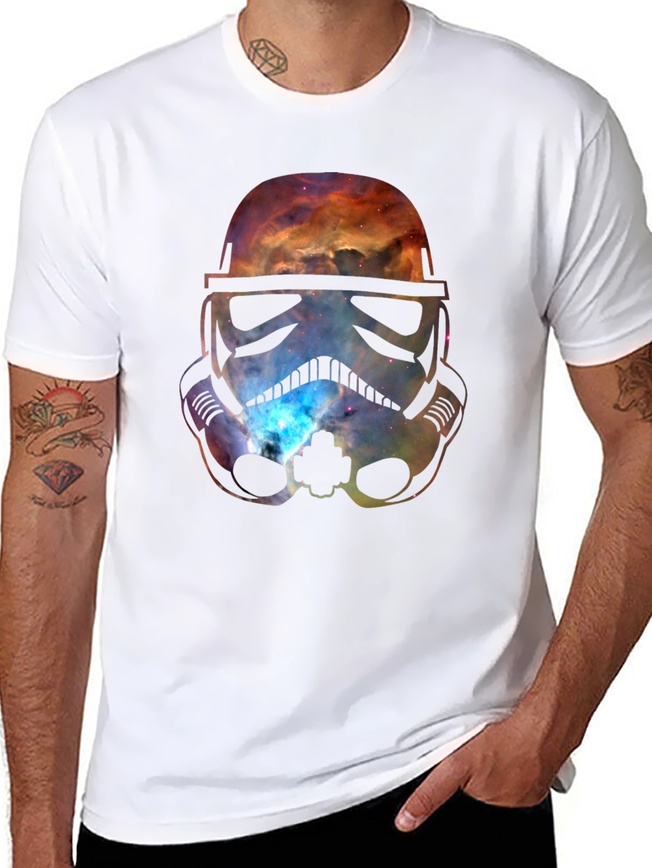 Stormtrooper Galaxy T-Shirt