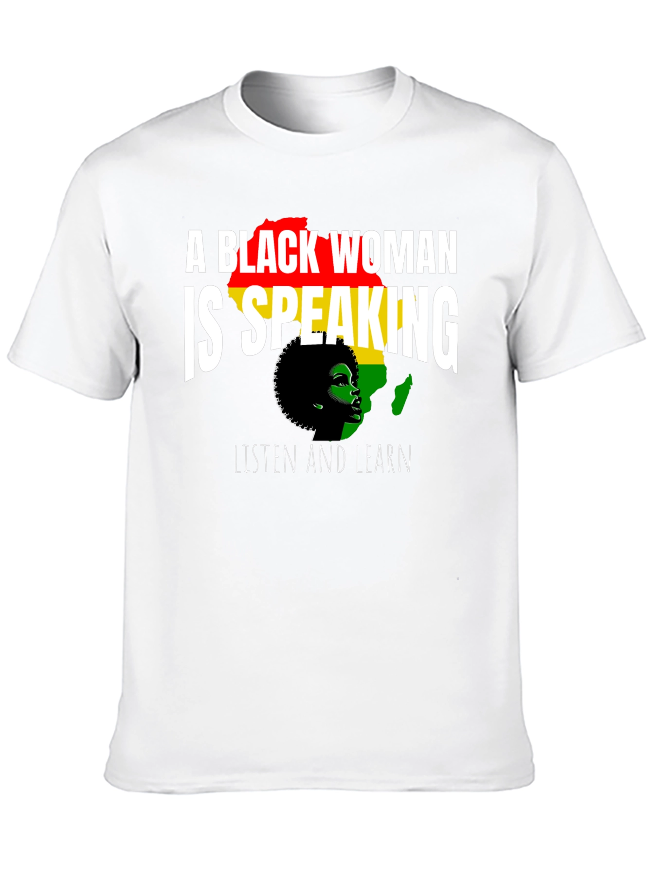 A Black Woman is Speaking T-Shirt