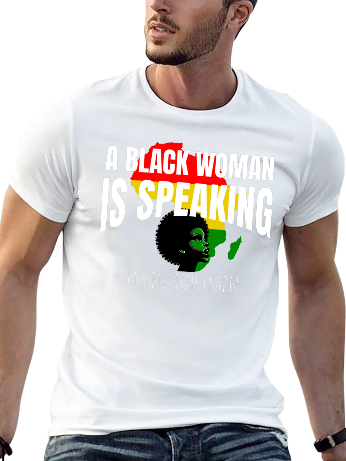 A Black Woman is Speaking T-Shirt