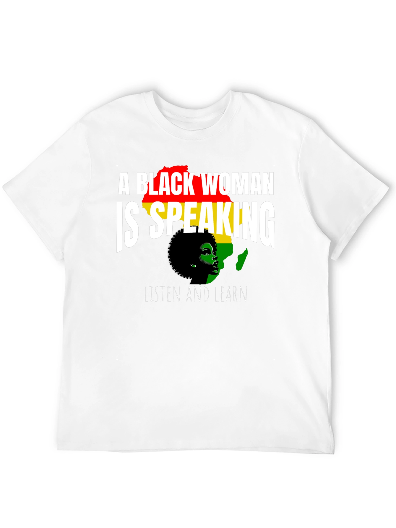 A Black Woman is Speaking T-Shirt