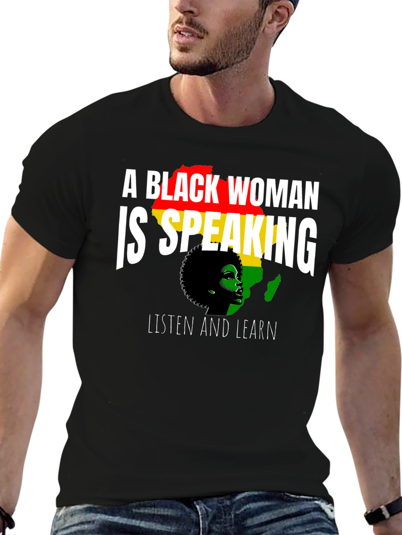 A Black Woman is Speaking T-Shirt