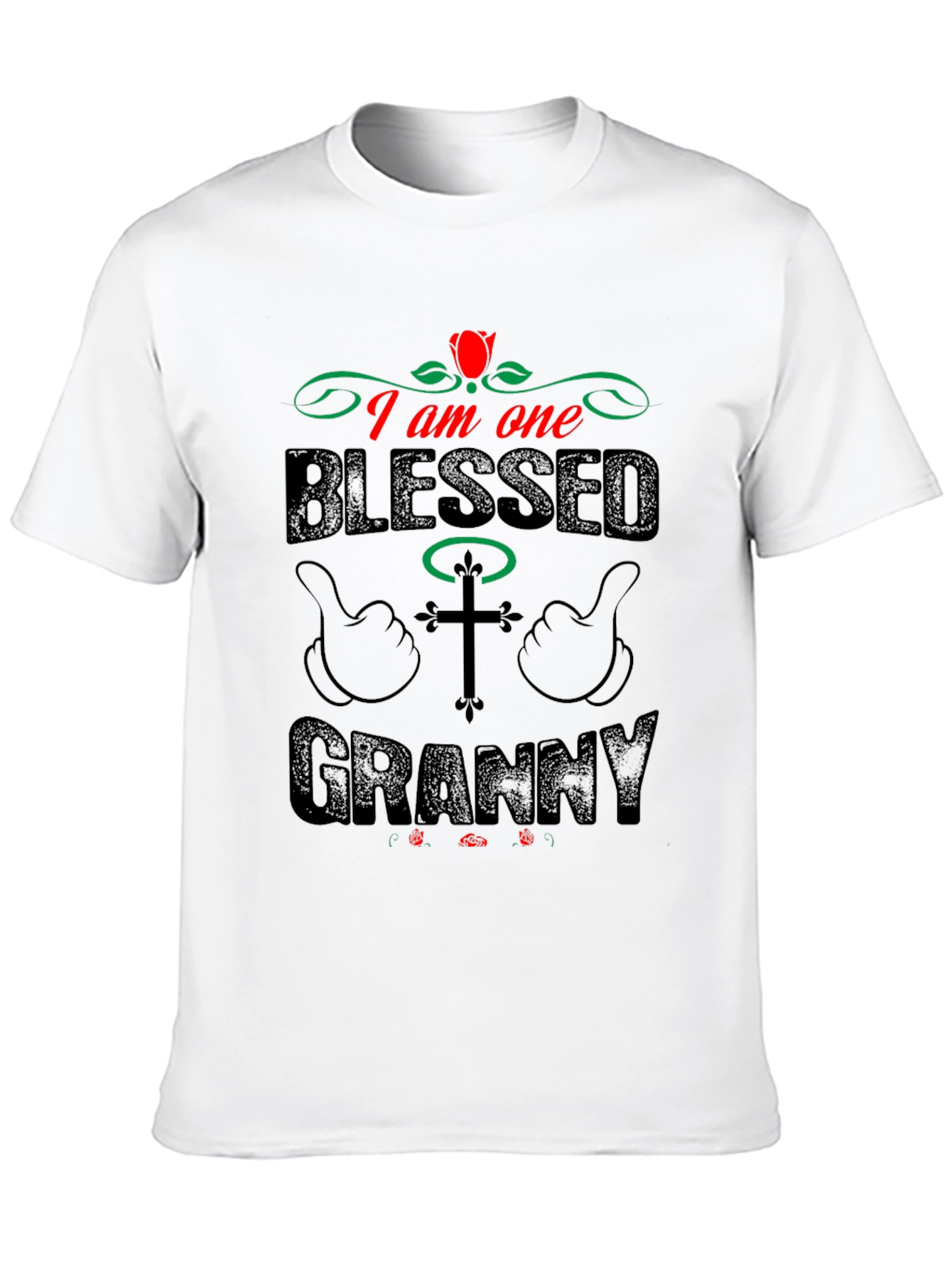 Blessed Granny T-Shirt - Cute Grandma Tee