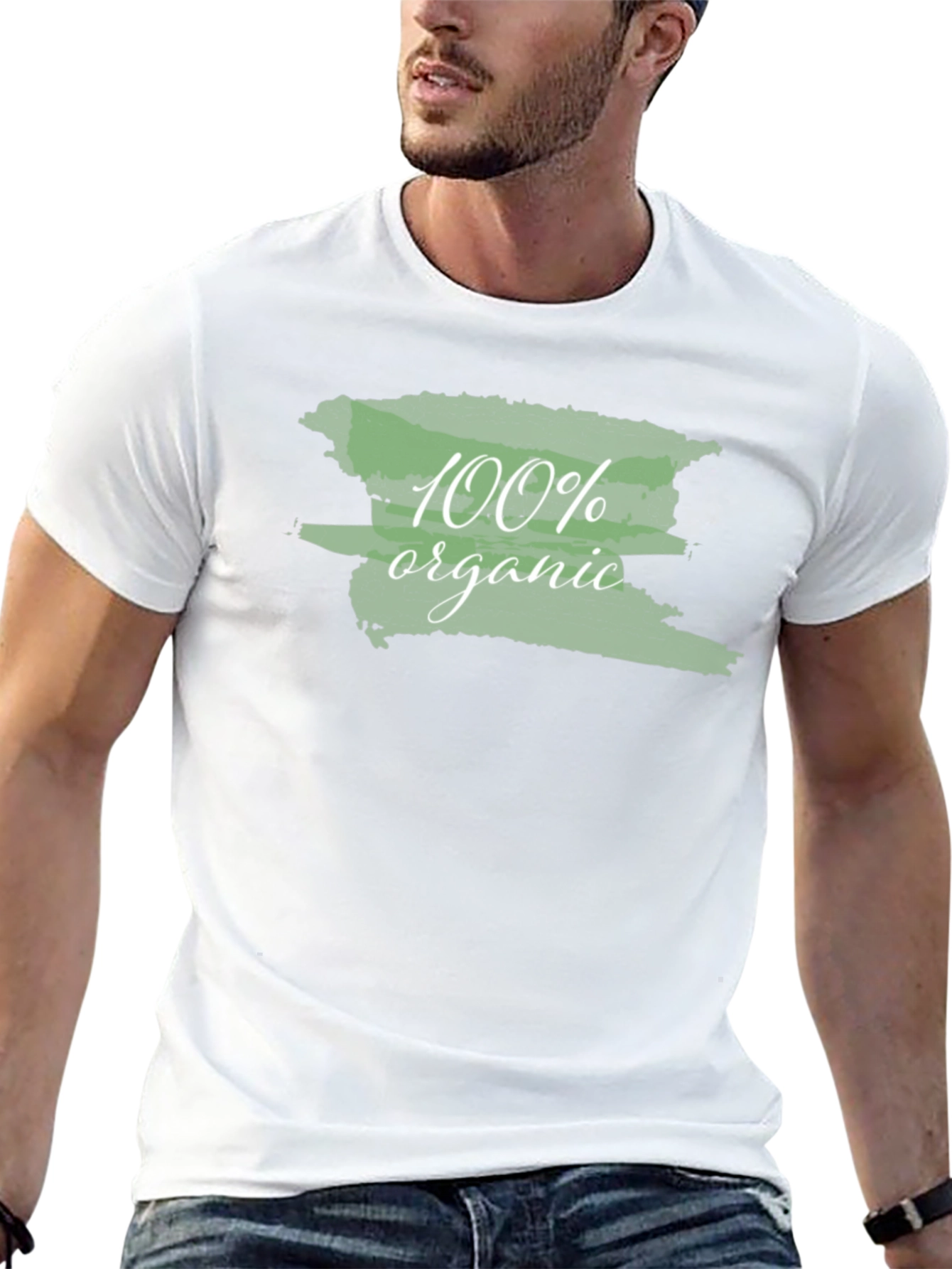 Organic Cotton Tee - Green Design