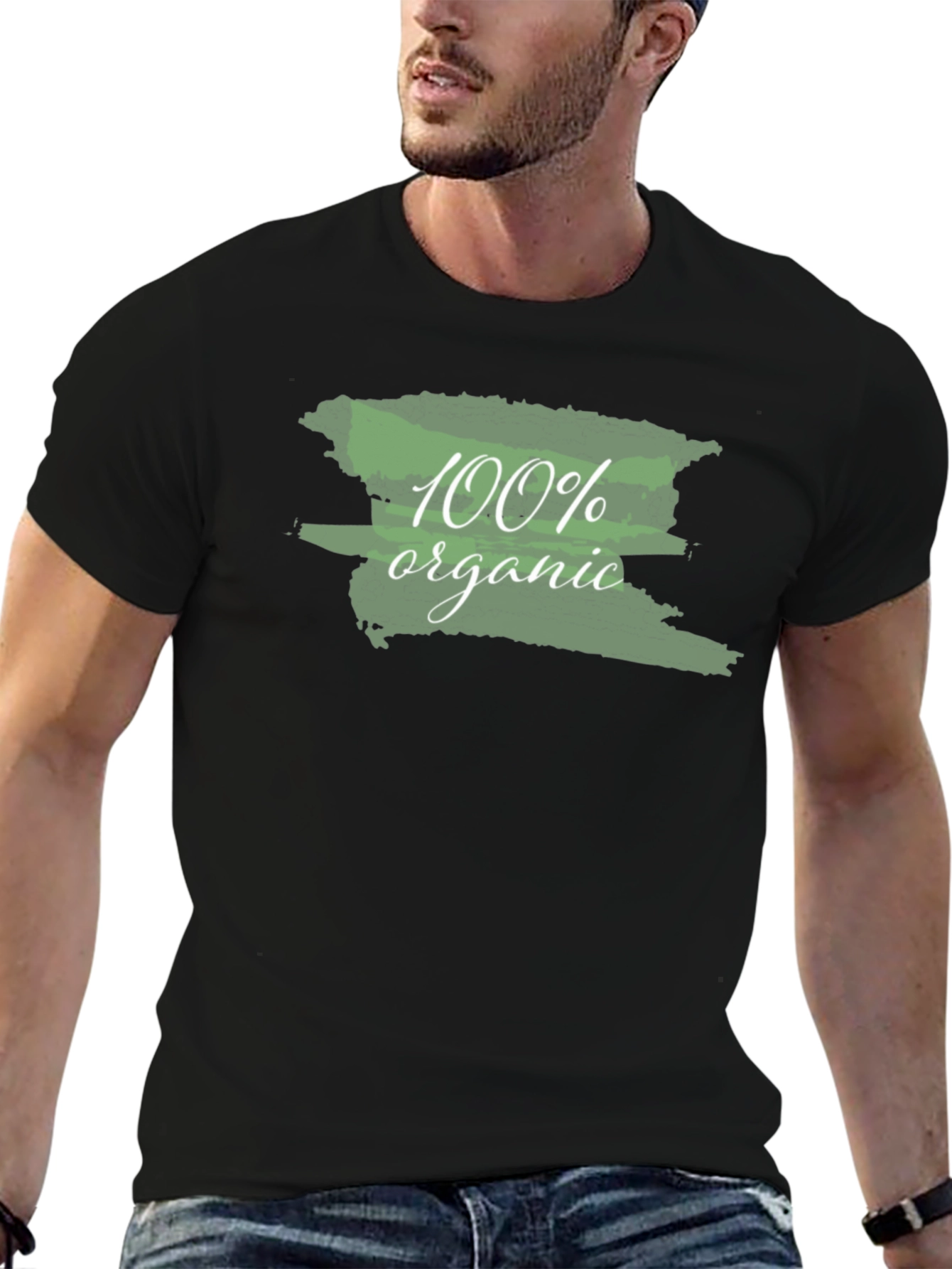 Organic Cotton Tee - Green Design