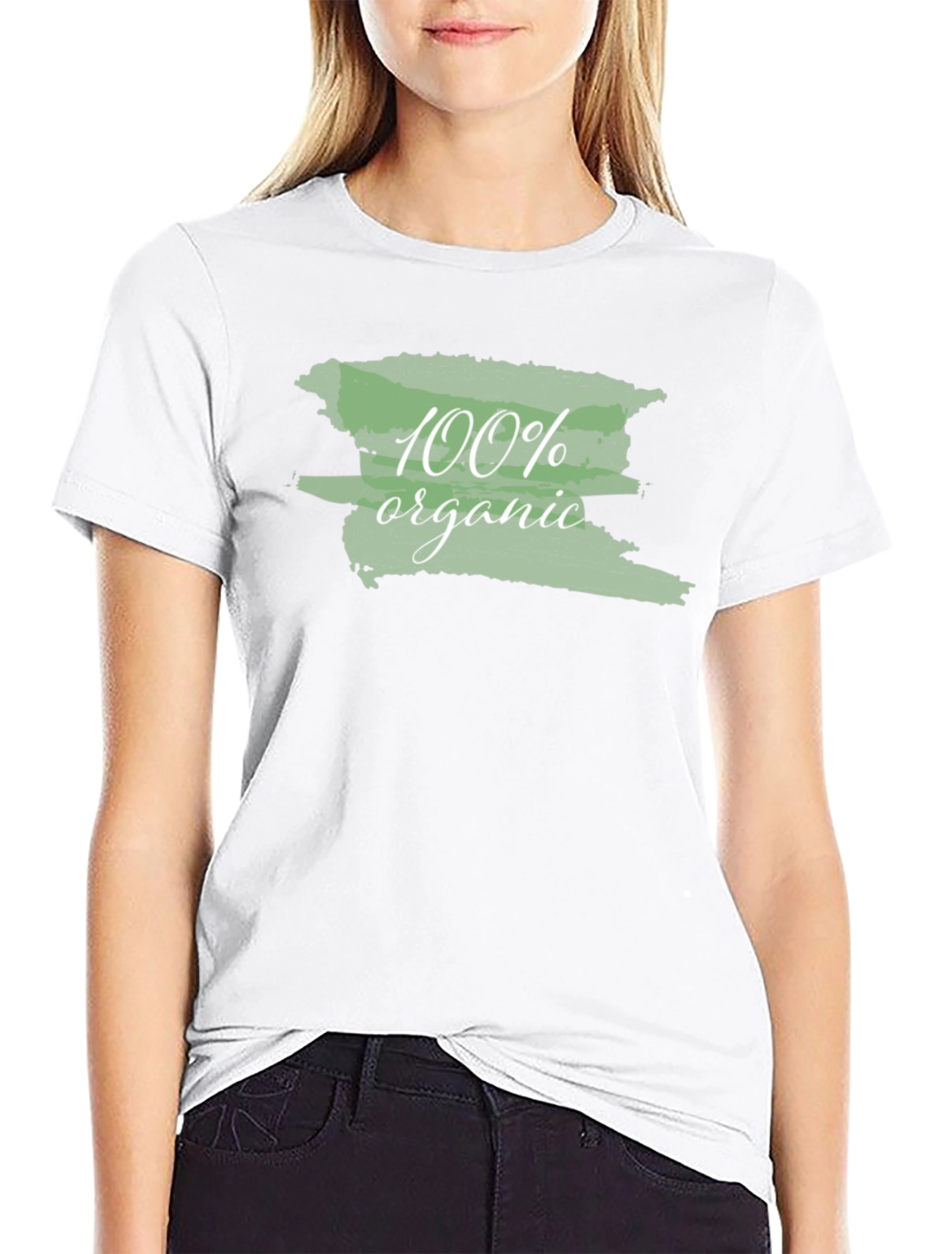 Organic Cotton Tee - Green Design