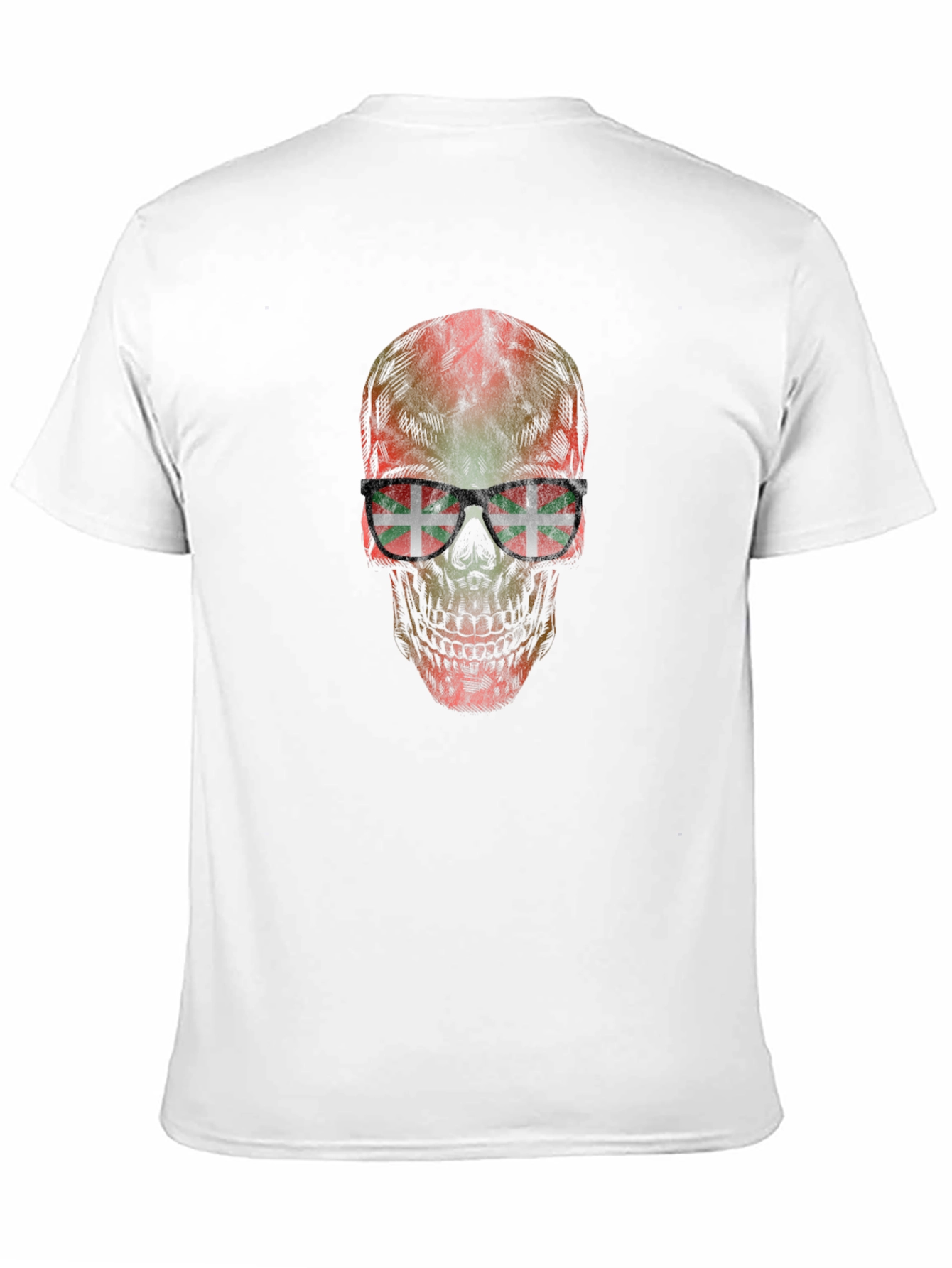 Basque Skull T-Shirt - Black Graphic Tee