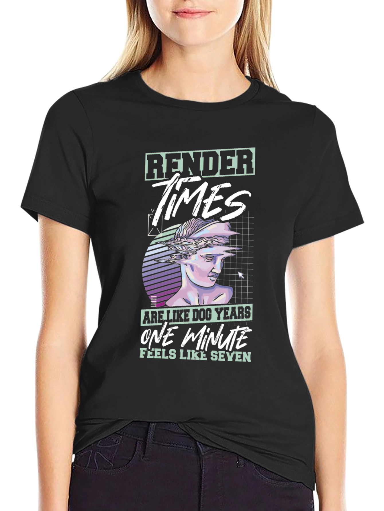 Render Times Graphic Tee - Dog Years Feeling!