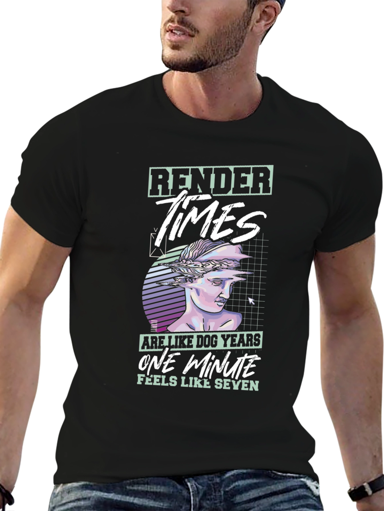 Render Times Graphic Tee - Dog Years Feeling!