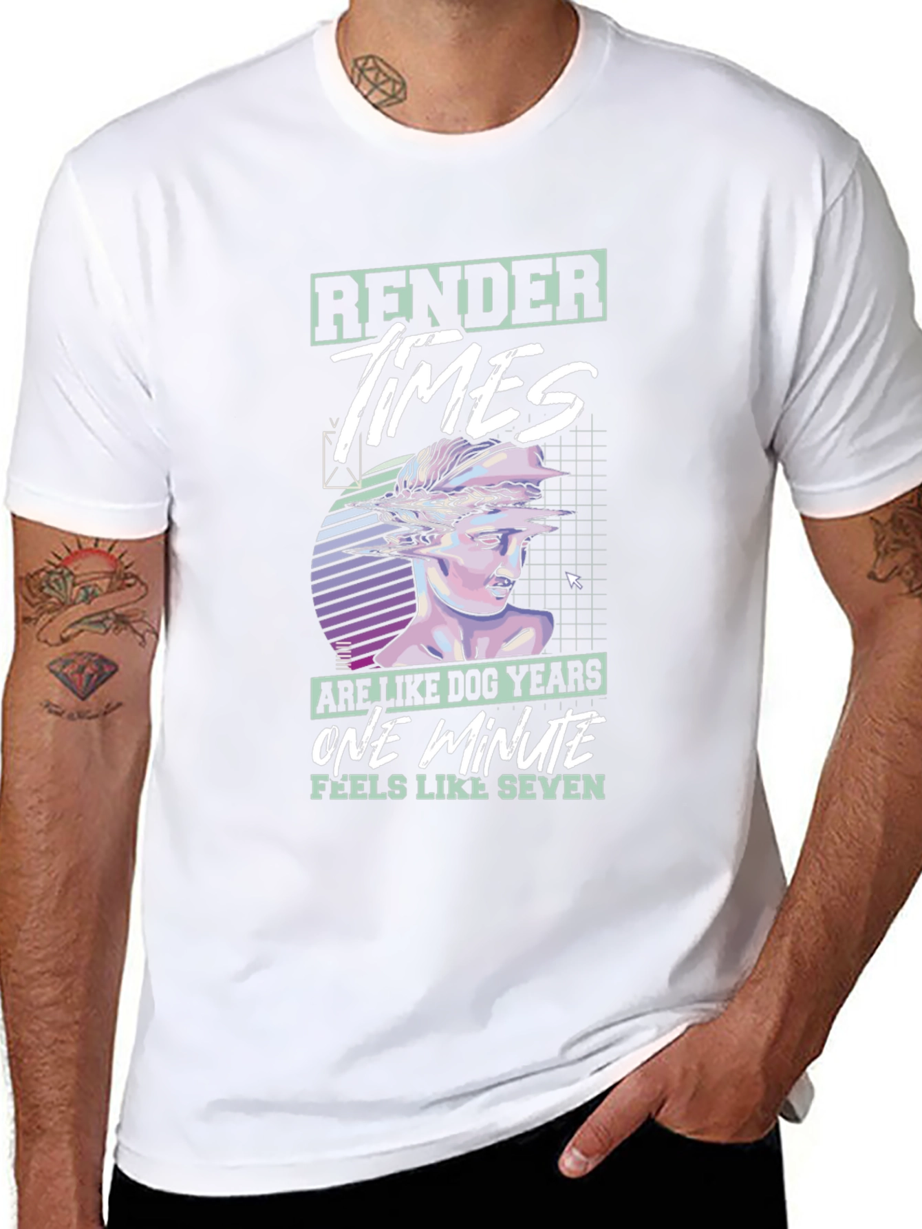Render Times Graphic Tee - Dog Years Feeling!